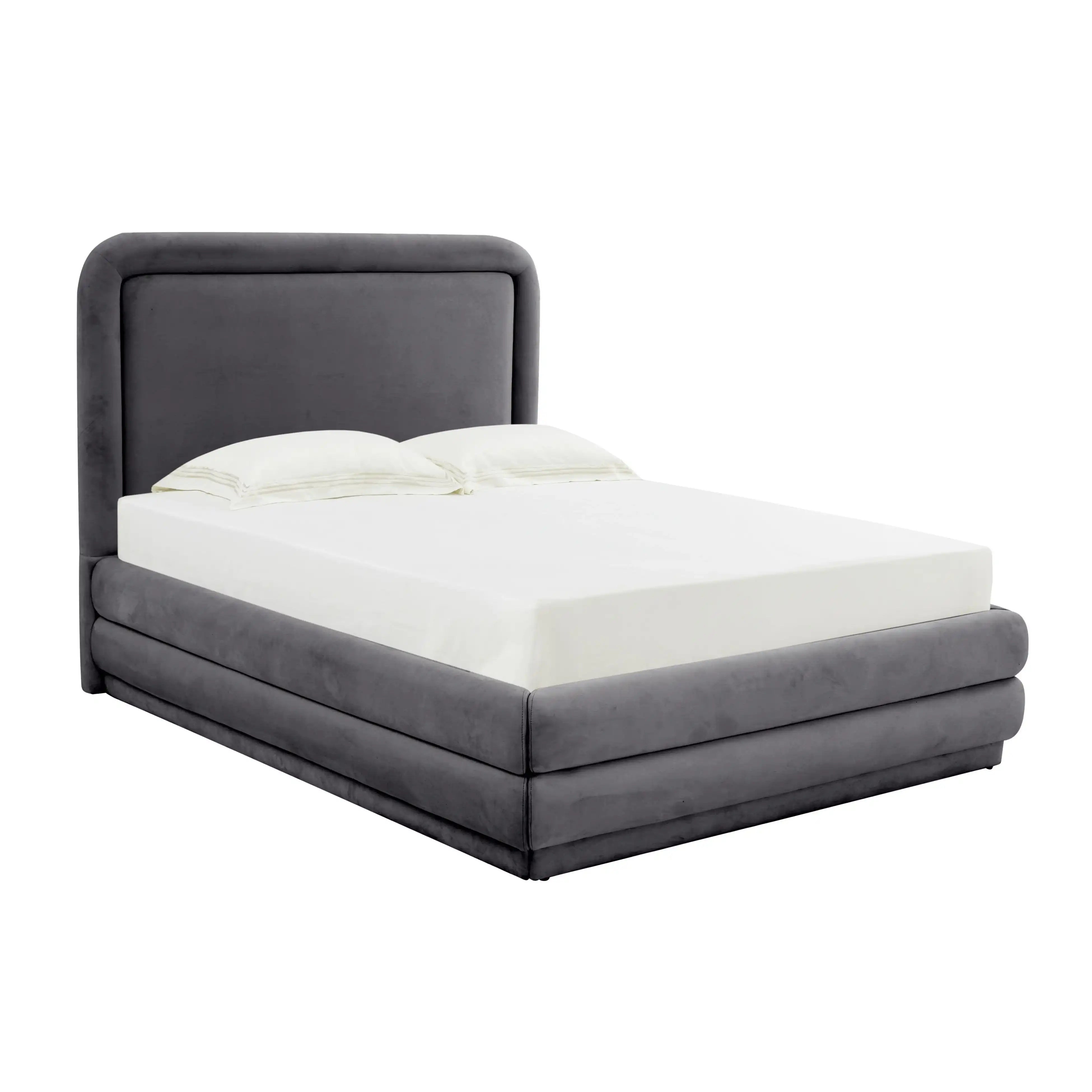 Briella - Velvet Bed - Best Buy Furniture