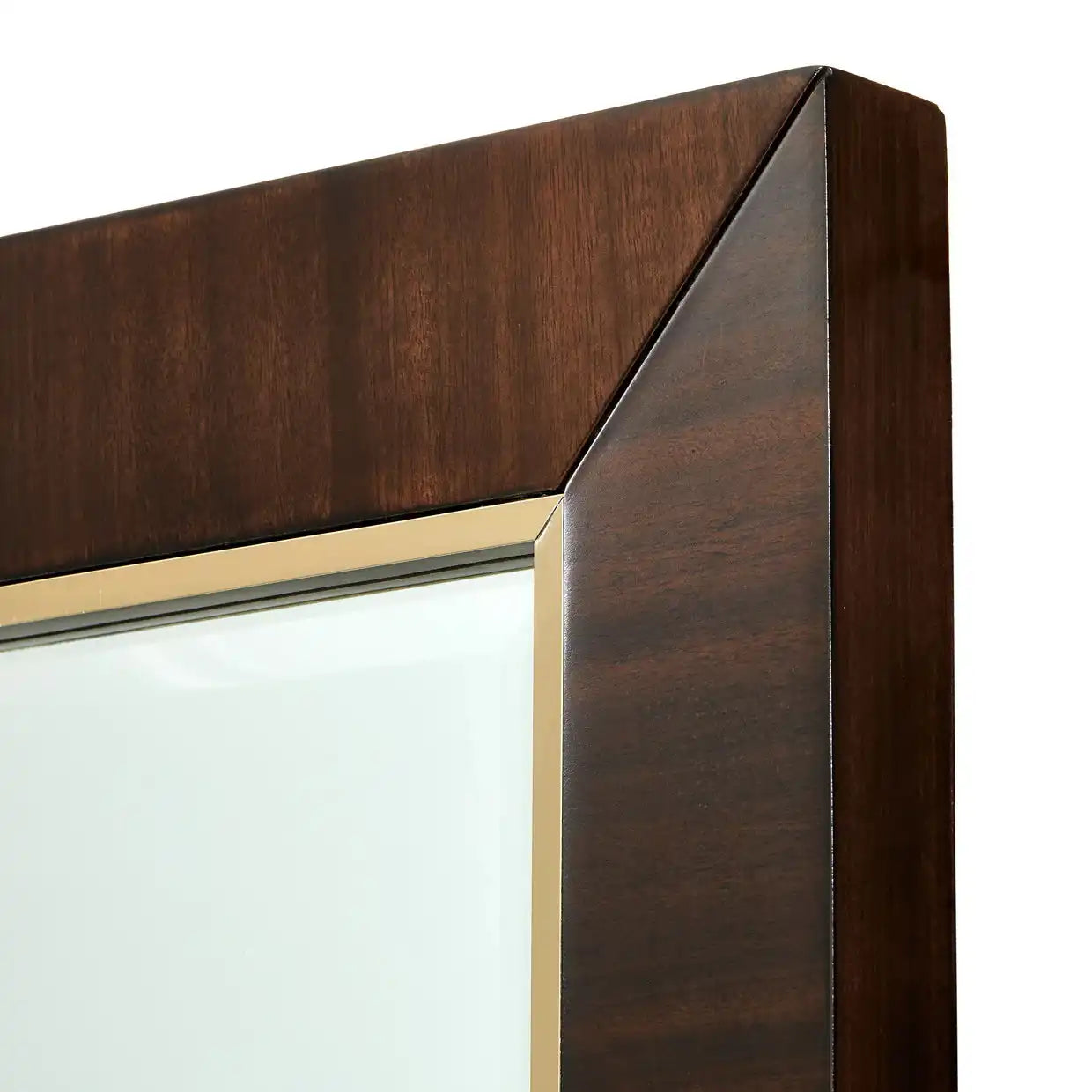 Belmont Place - Wall Mirror - Dark Brown - Best Buy Furniture