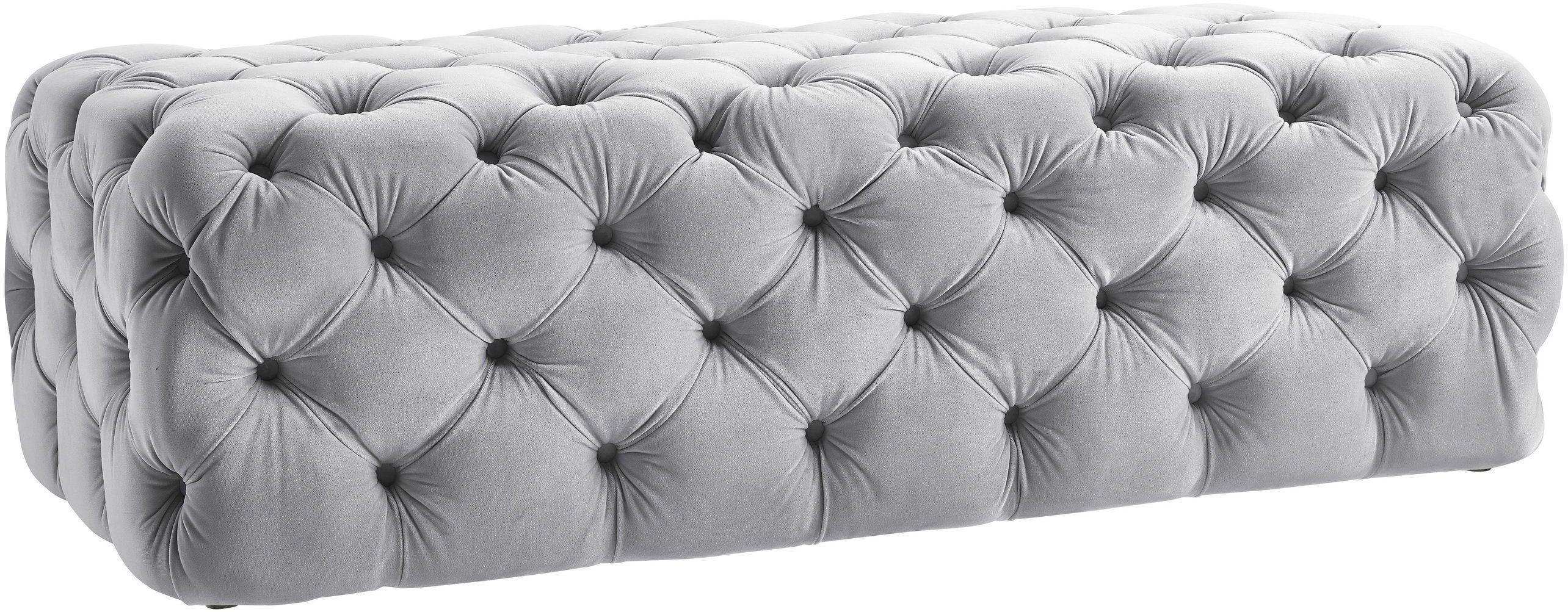 Kaylee - Velvet Ottoman - Best Buy Furniture
