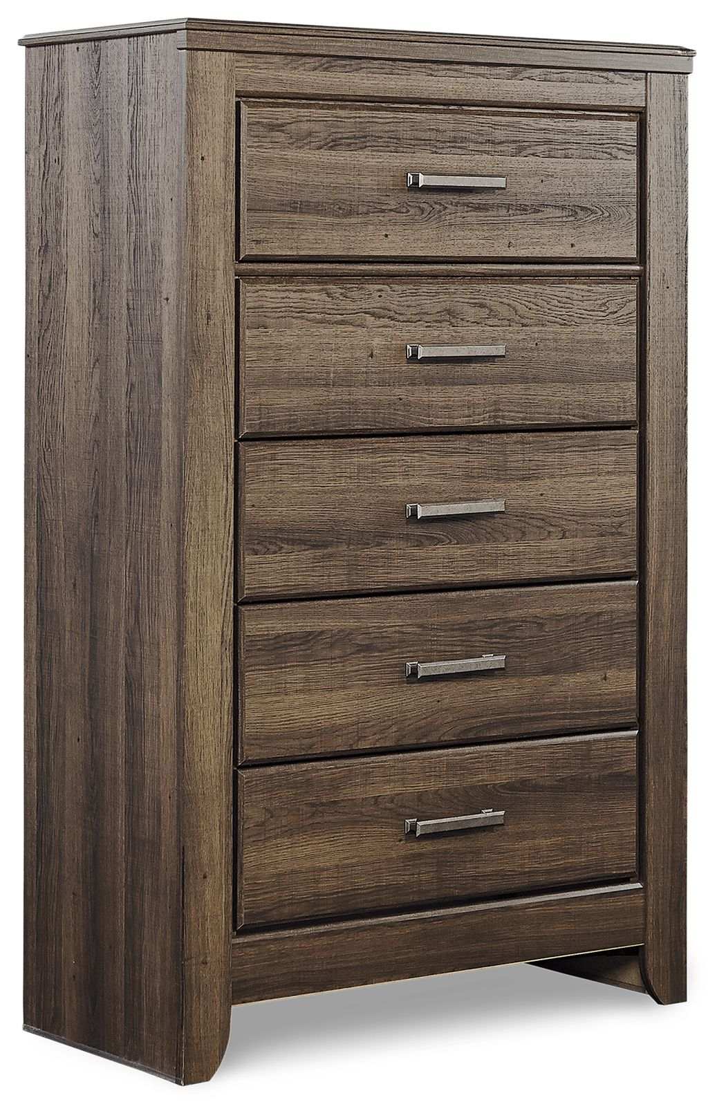 Juararo - Five Drawer Chest - Dark Brown - Best Buy Furniture
