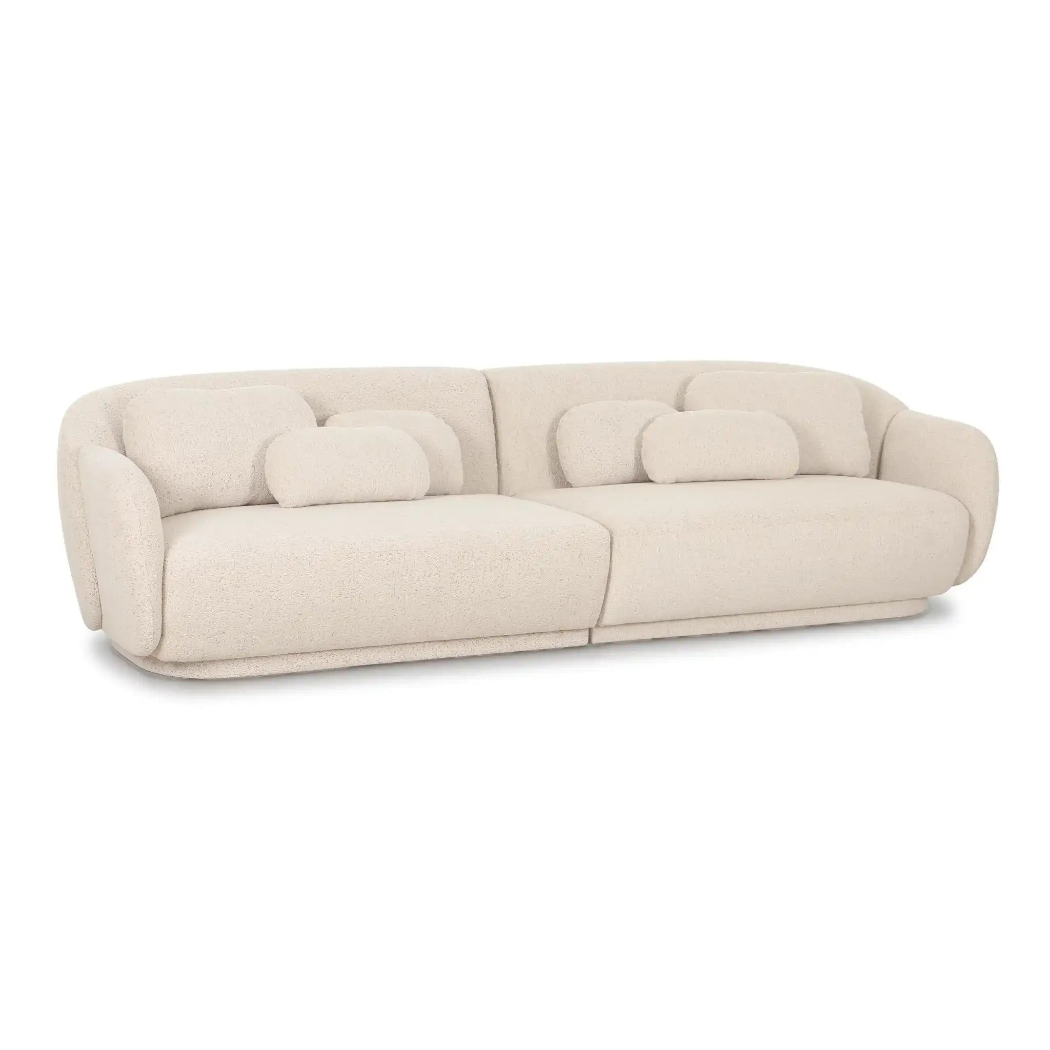 Misty - Modular 4-Seater Sofa - Cream - Best Buy Furniture