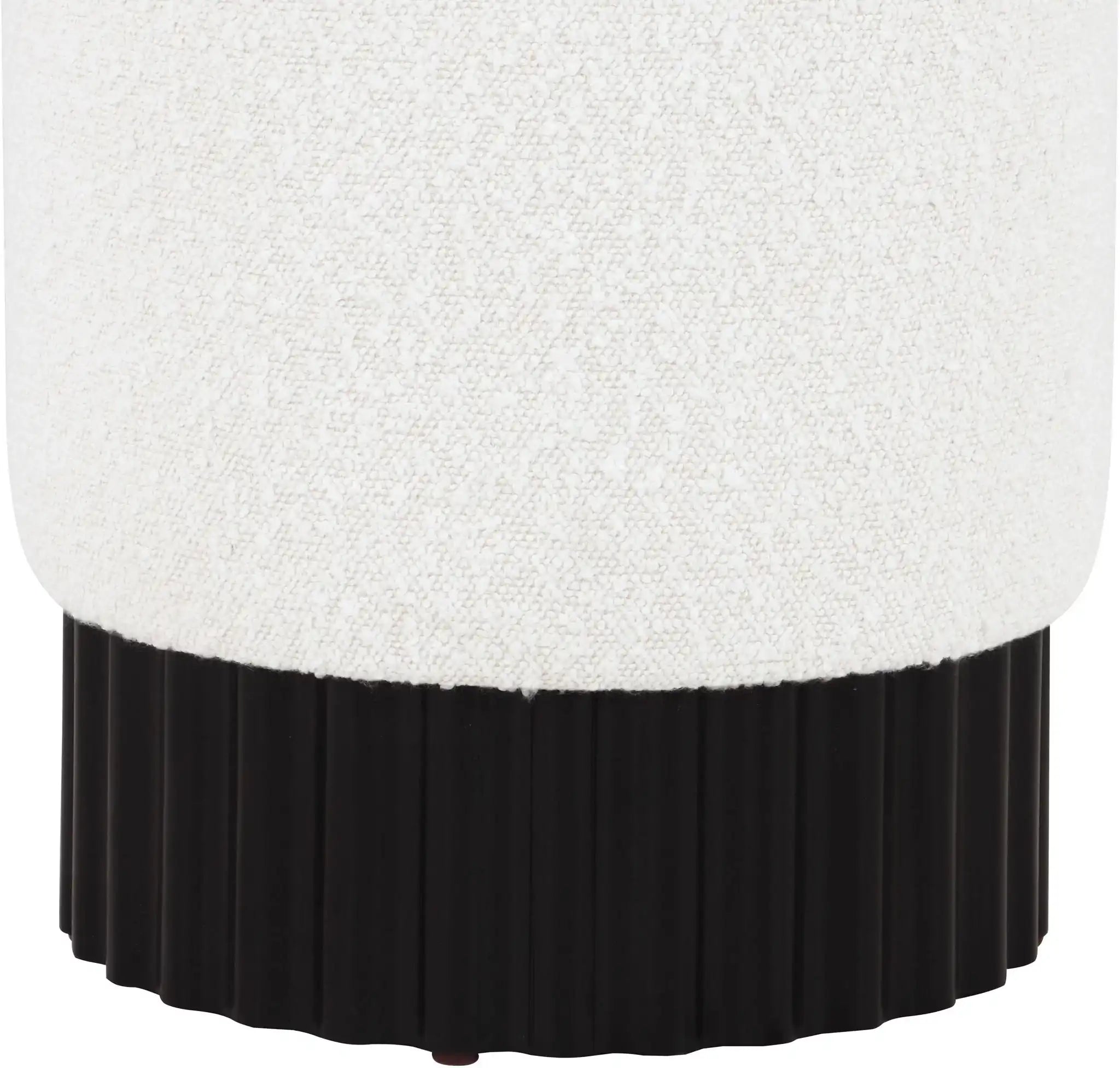 Veranda - Ottoman / Stool With Black Base