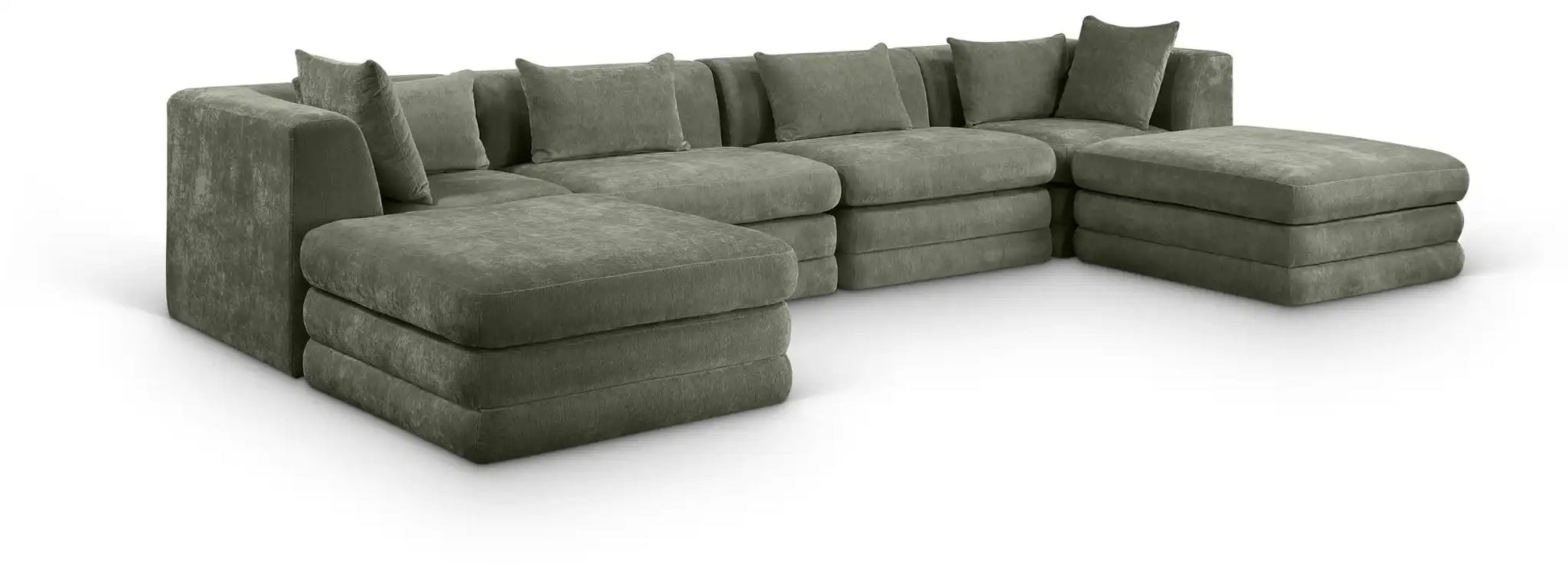 Stellar - 6 Piece Upholstered Modular Sectional - Best Buy Furniture