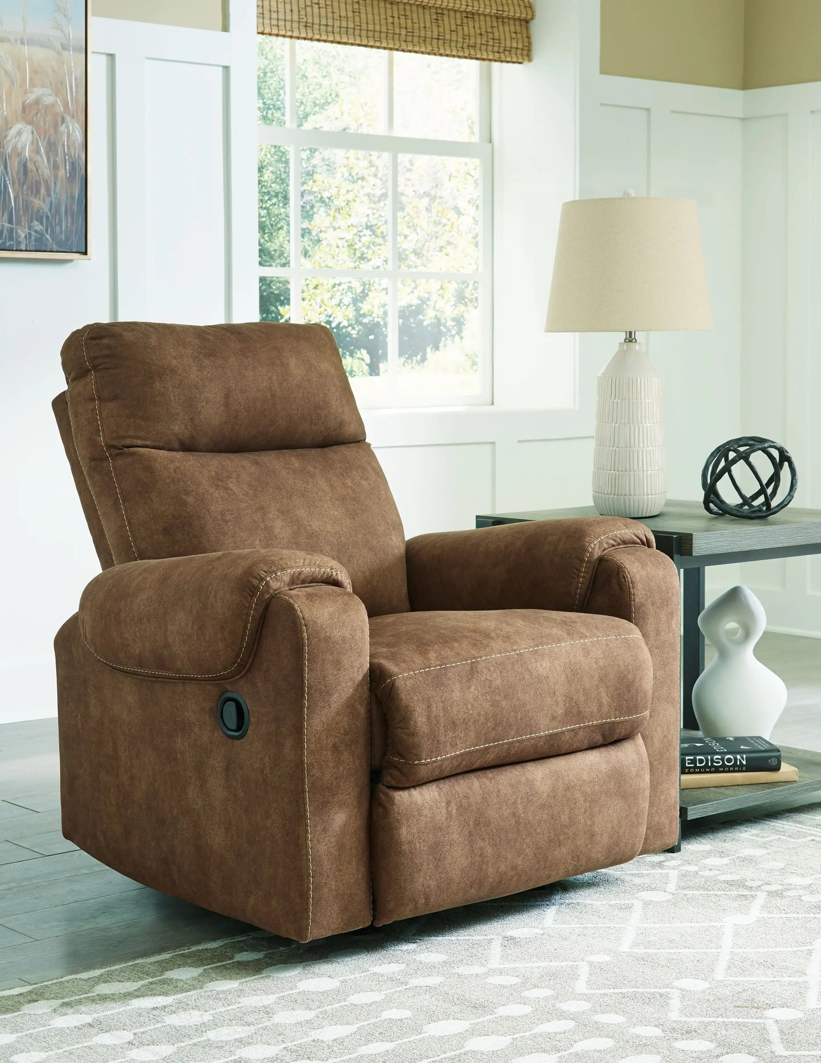 Edenwold - Rocker Recliner - Brindle - Best Buy Furniture