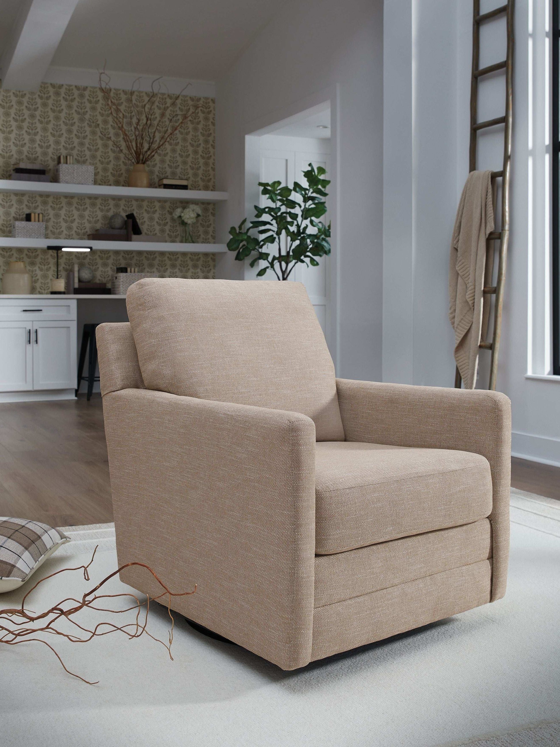 Freybourne Next-Gen Nuvella - Swivel Accent Chair - Best Buy Furniture