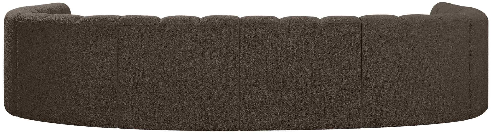 Arc - Boucle Fabric 8 Piece Modular Sofa