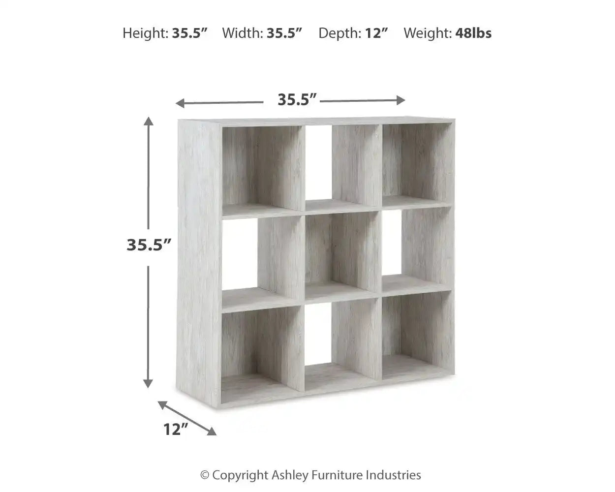Paxberry - Four Cube Organizer - Best Buy Furniture