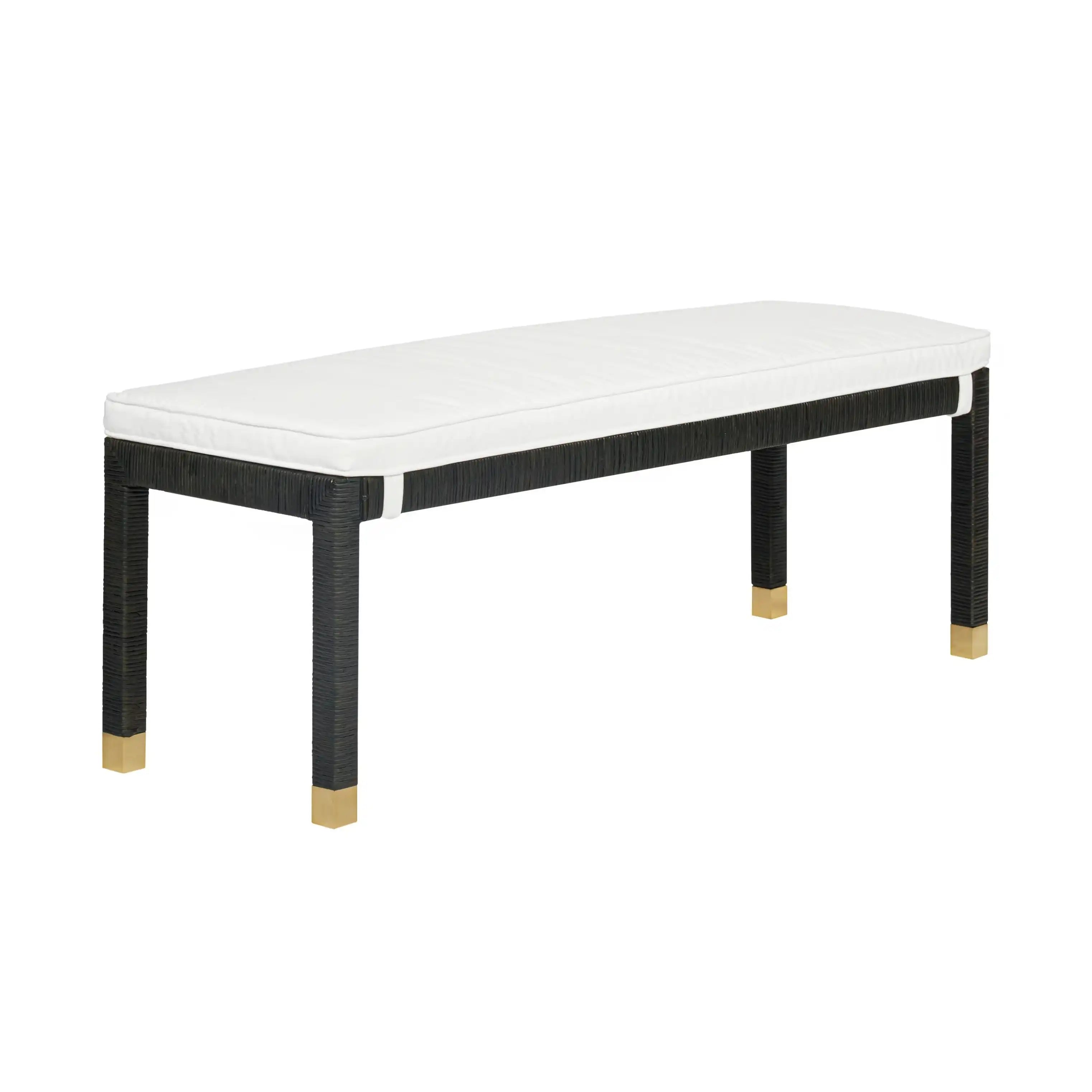 Amara - Woven Rattan Bench - Best Buy Furniture
