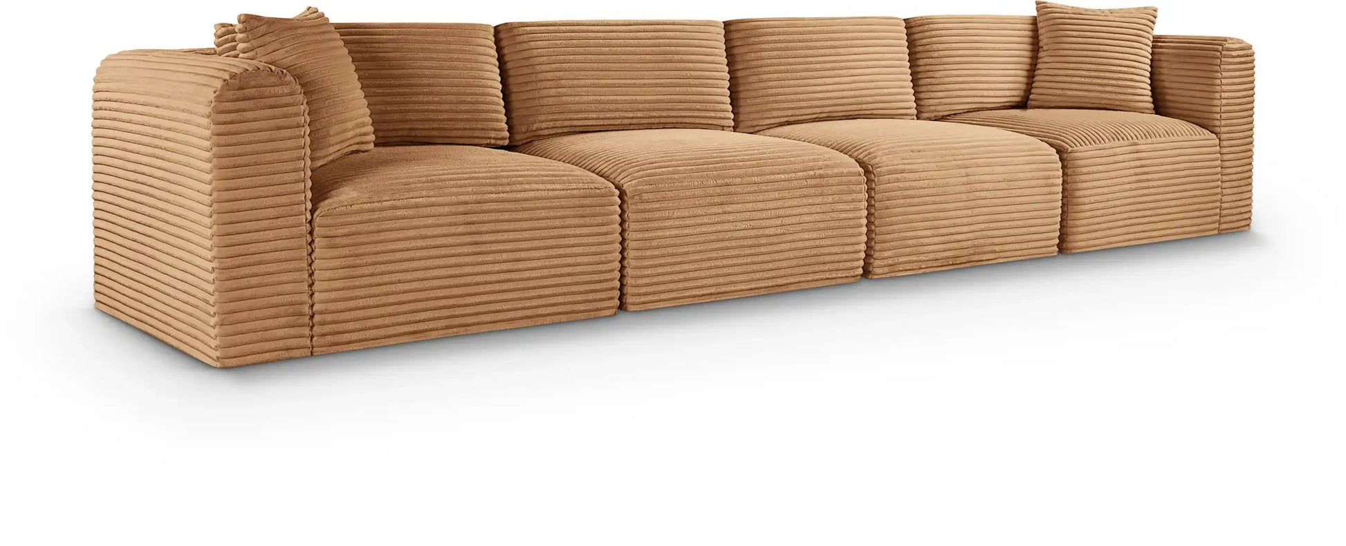 Shaggy - Fabric 4 Seat Modular Sofa - Best Buy Furniture
