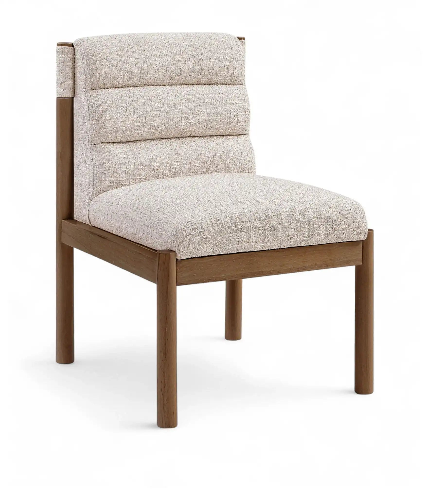 Eloura - Linen Textured Fabric Dining Chair (Set of 2) - Best Buy Furniture