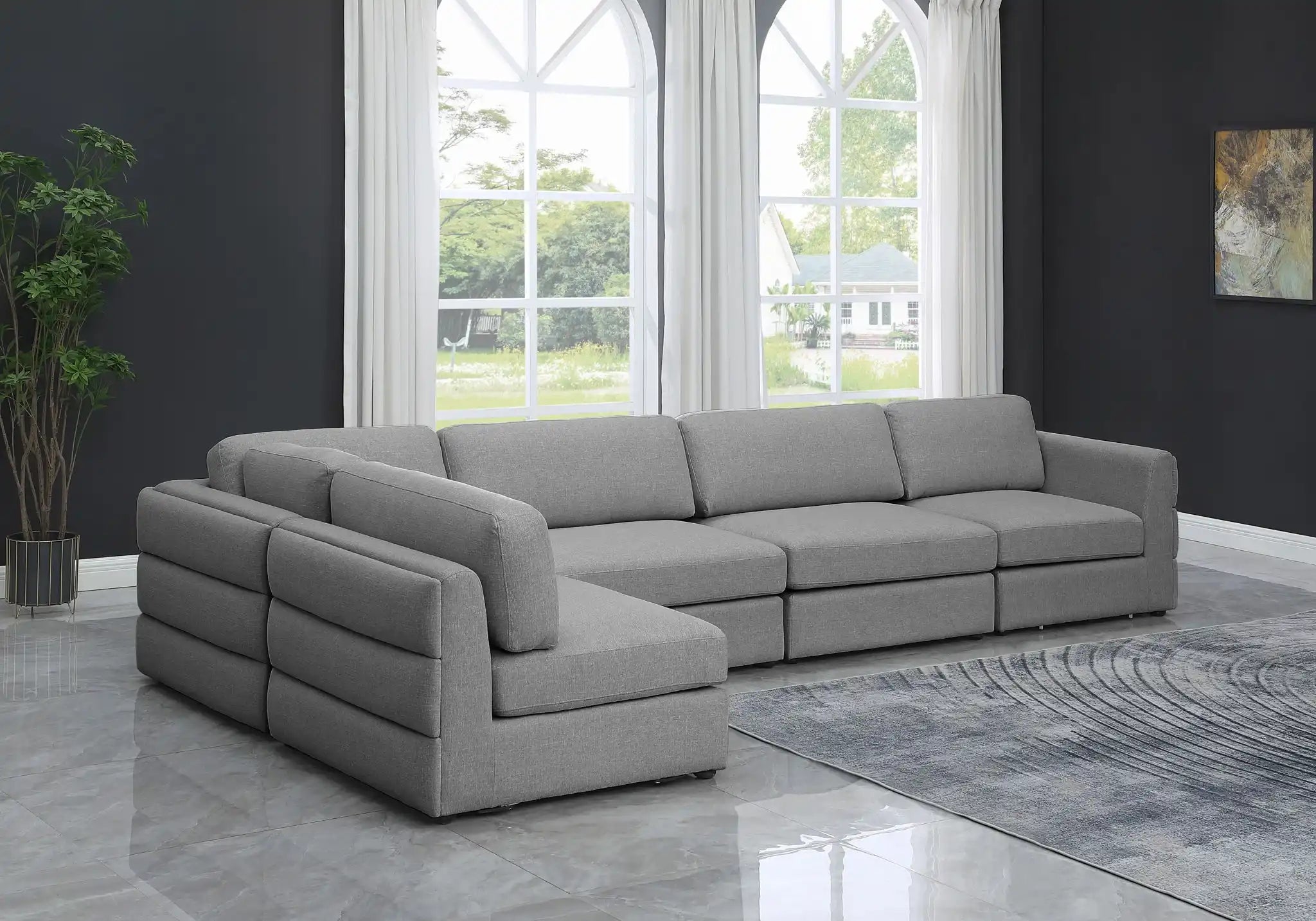 Beckham - 5 Piece Modular Sectional