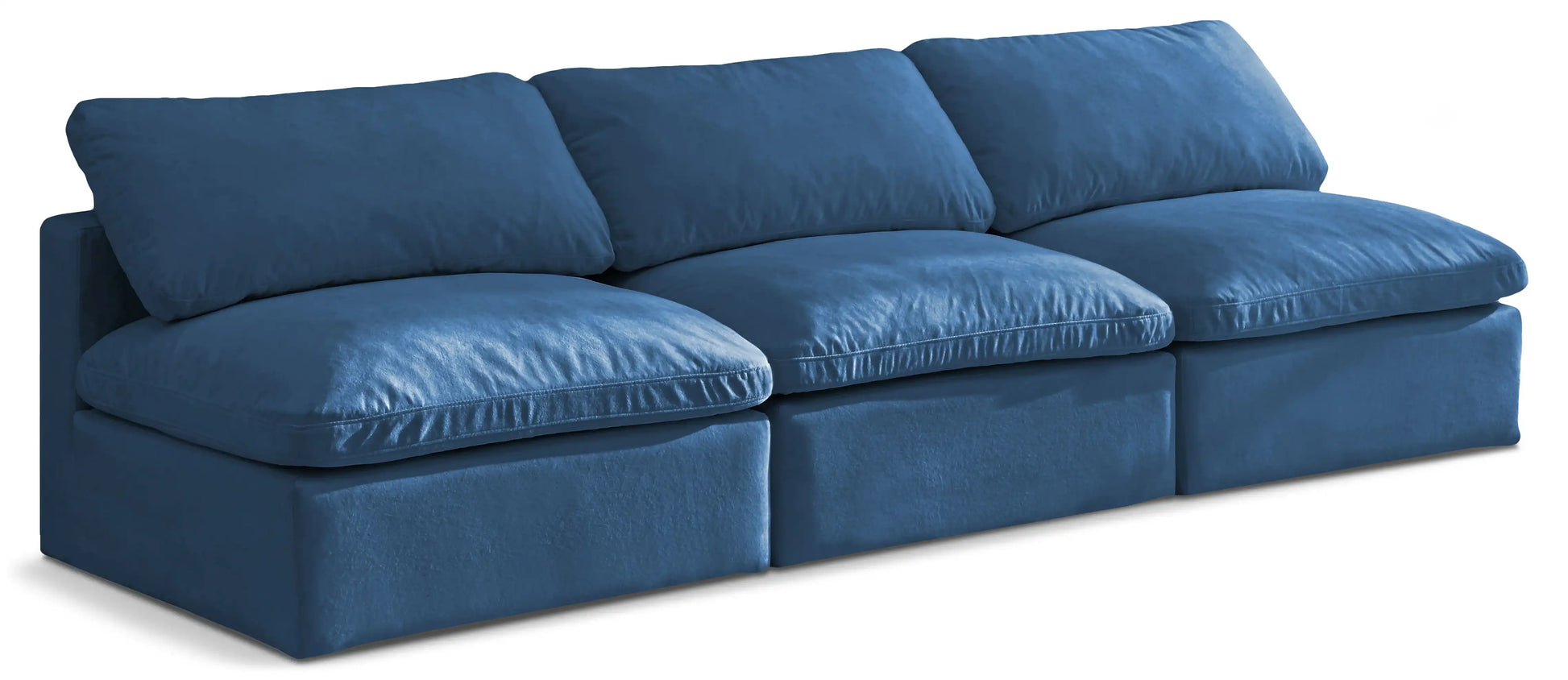Plush - Modular Armless 3 Seat Sofa - Best Buy Furniture