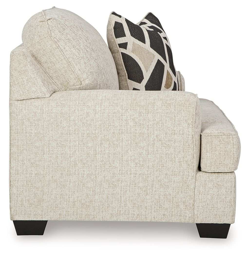Heartcort - Chair And A Half - Quartz - Best Buy Furniture