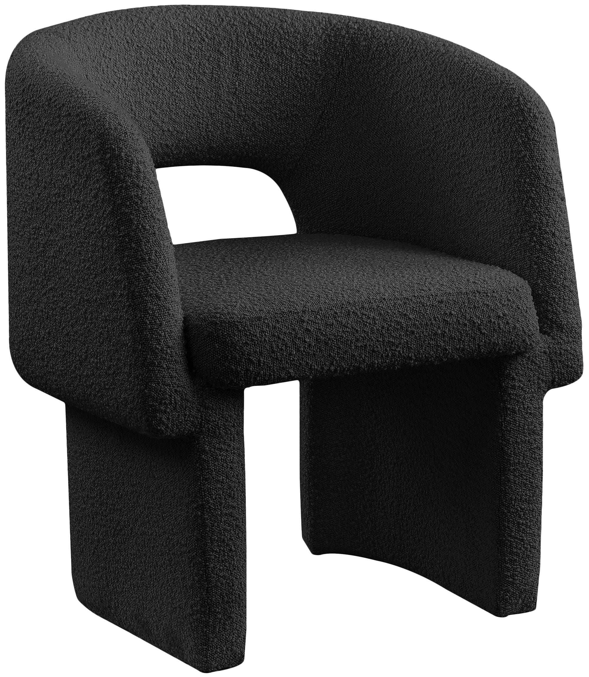 Emmet - Boucle Dining Chair / Accent Chair - Best Buy Furniture