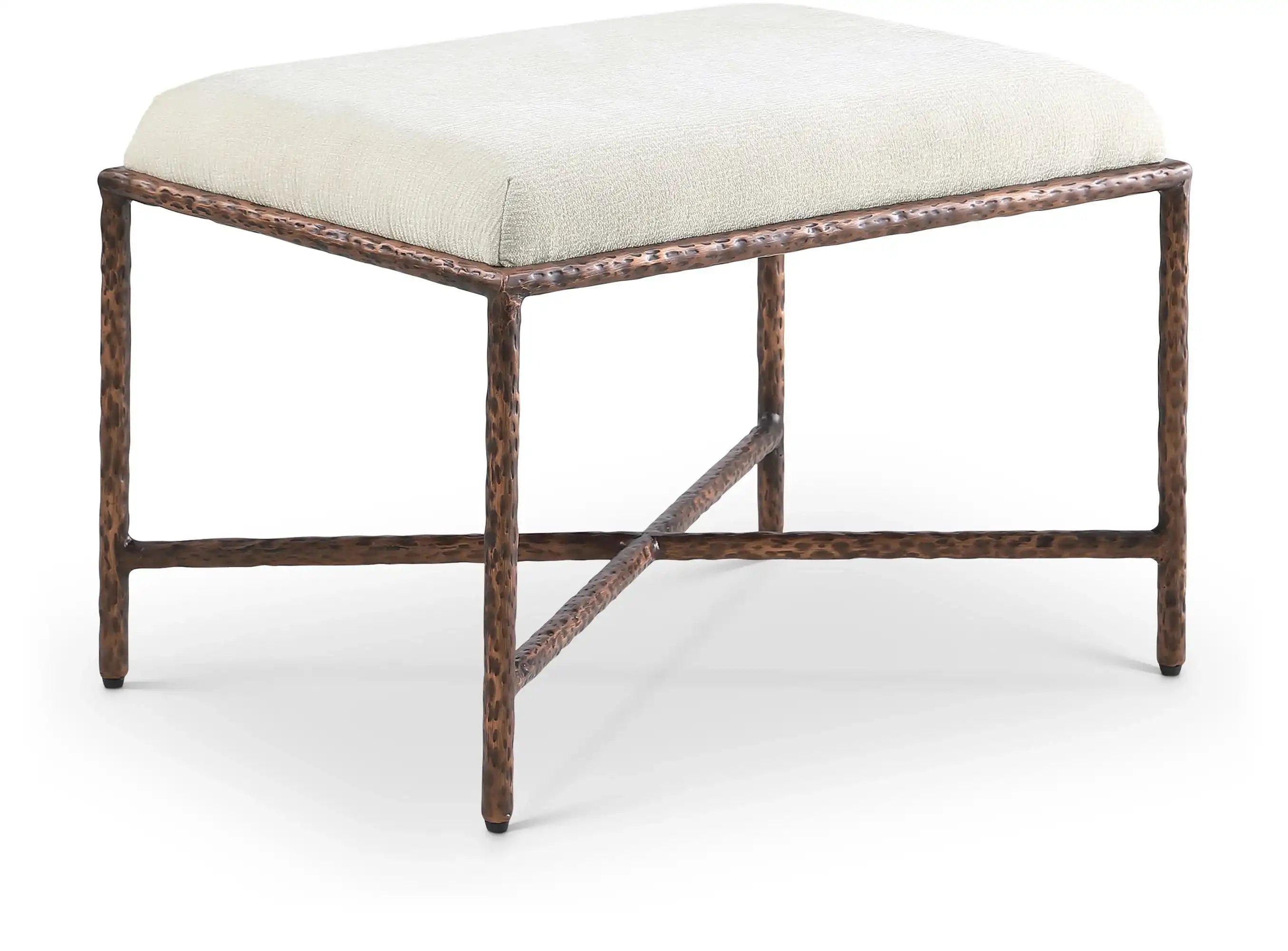 Valley - Bench With Bronze Frame - Best Buy Furniture