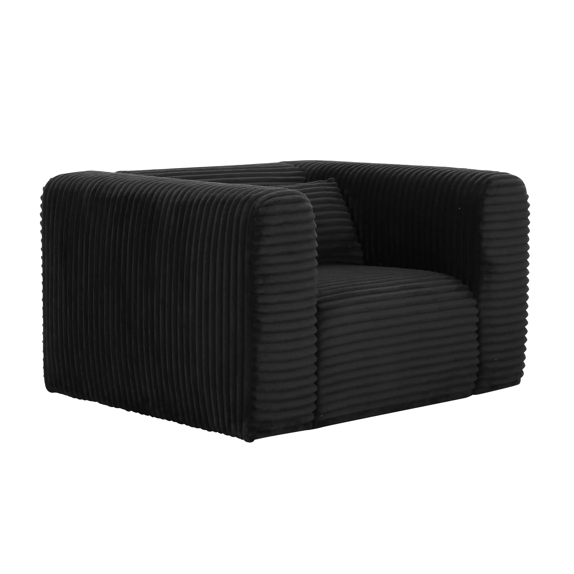 Tarra - Fluffy Oversized Corduroy Armchair - Best Buy Furniture