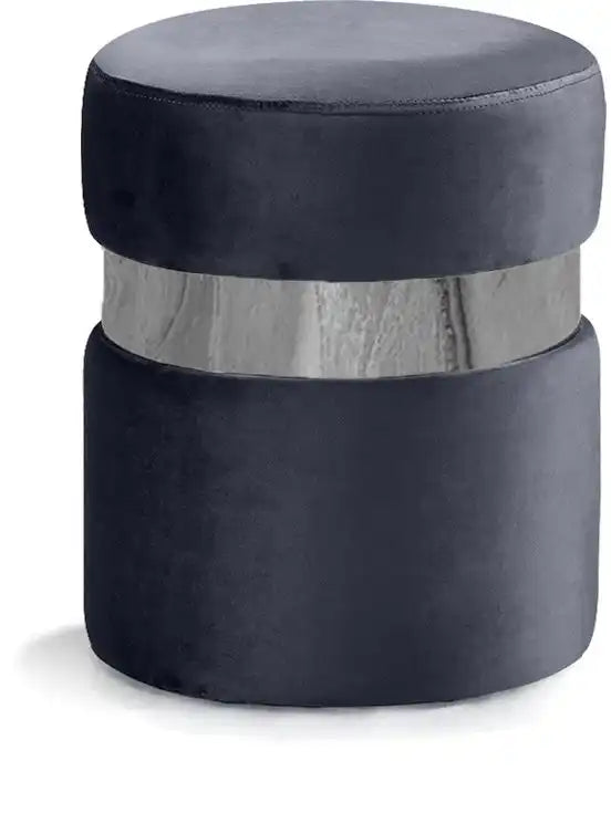Hailey - Round Ottoman - Best Buy Furniture