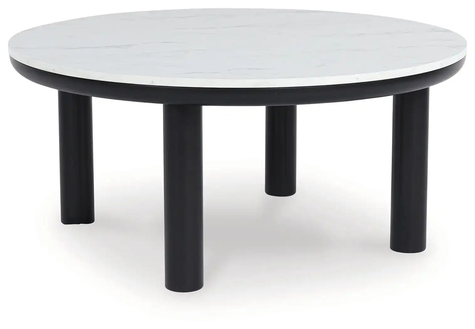 Xandrum - Occasional Table Set (Set of 3) - Black / White - Best Buy Furniture