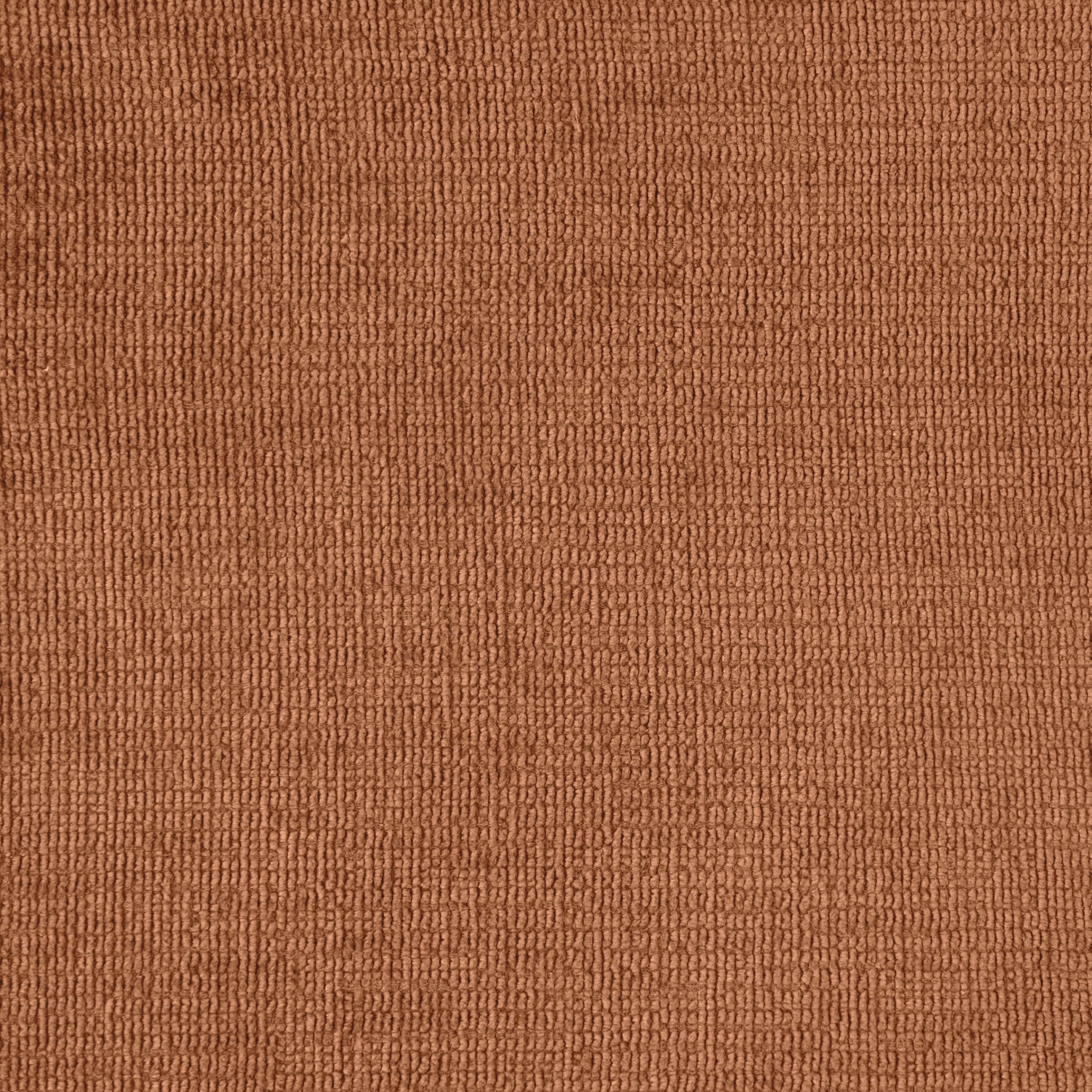 Burnett Chenille Upholstered Ottoman Burnt Orange-