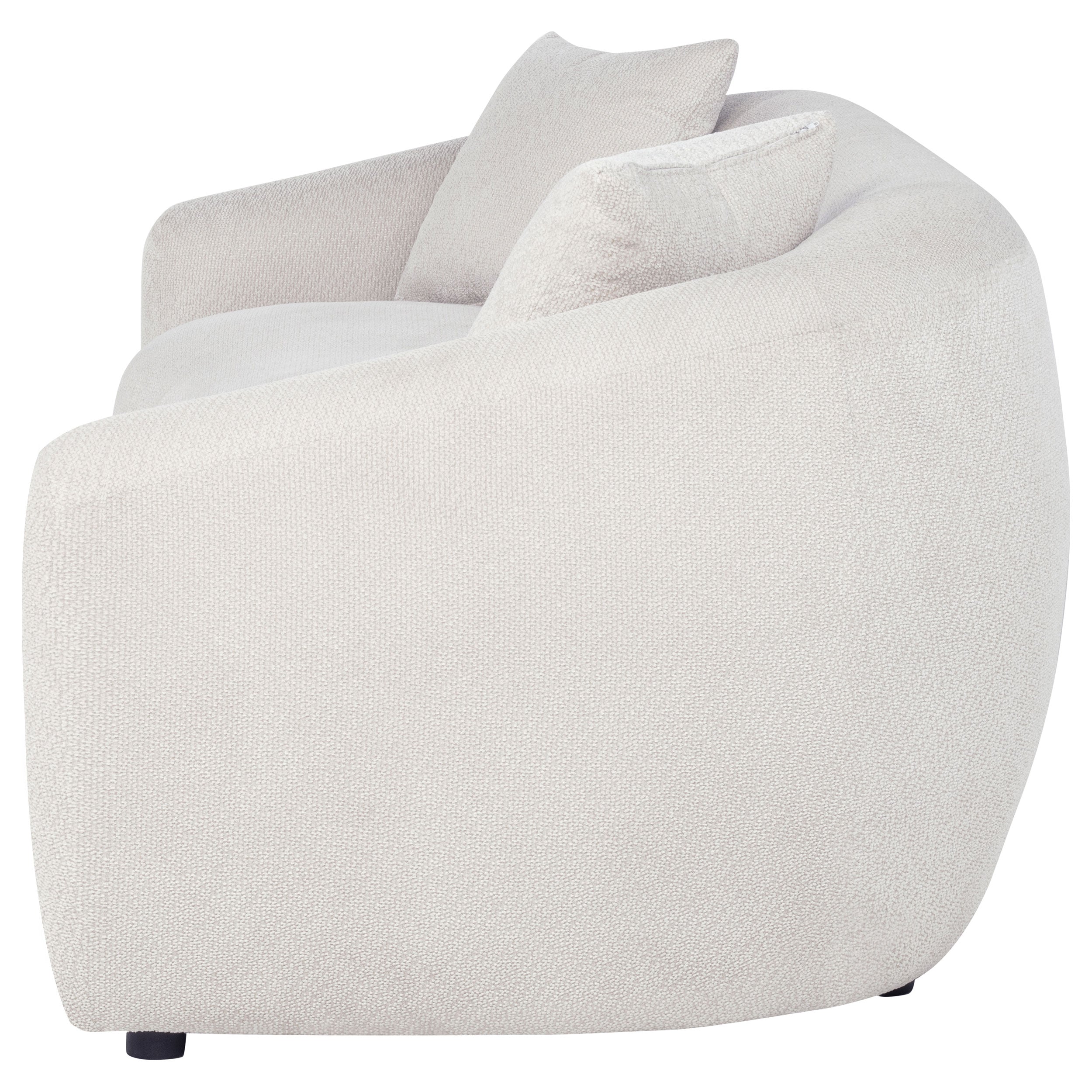 Isabella Fabric Upholstered Sofa Sand-