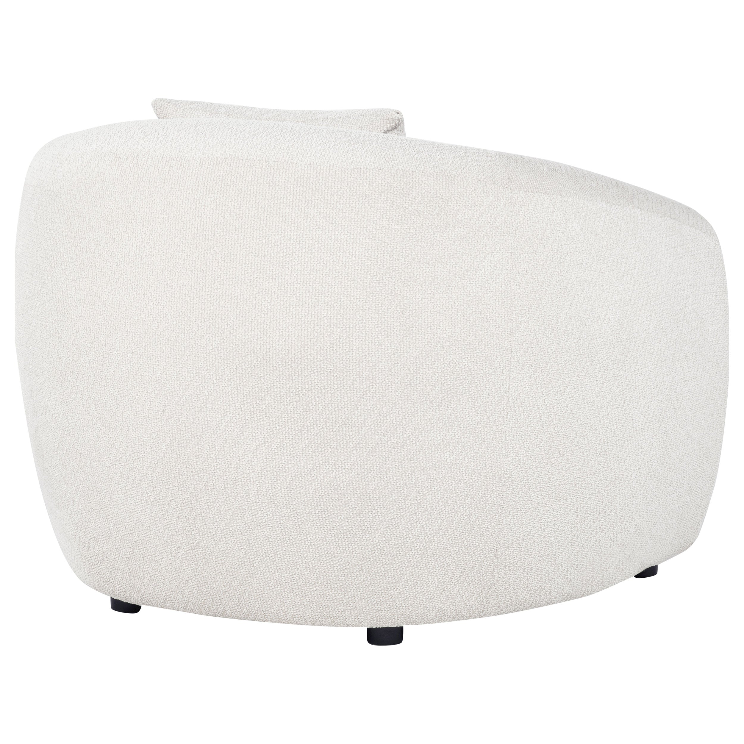 Isabella Fabric Upholstered Accent Chair Sand-