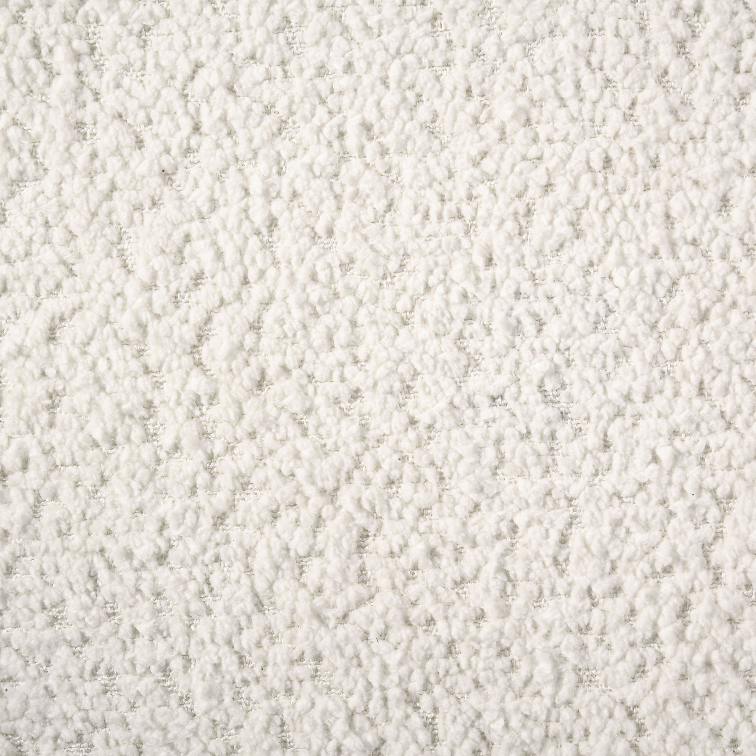 Dorset Fabric Upholstered Round Track Arm Sofa White-