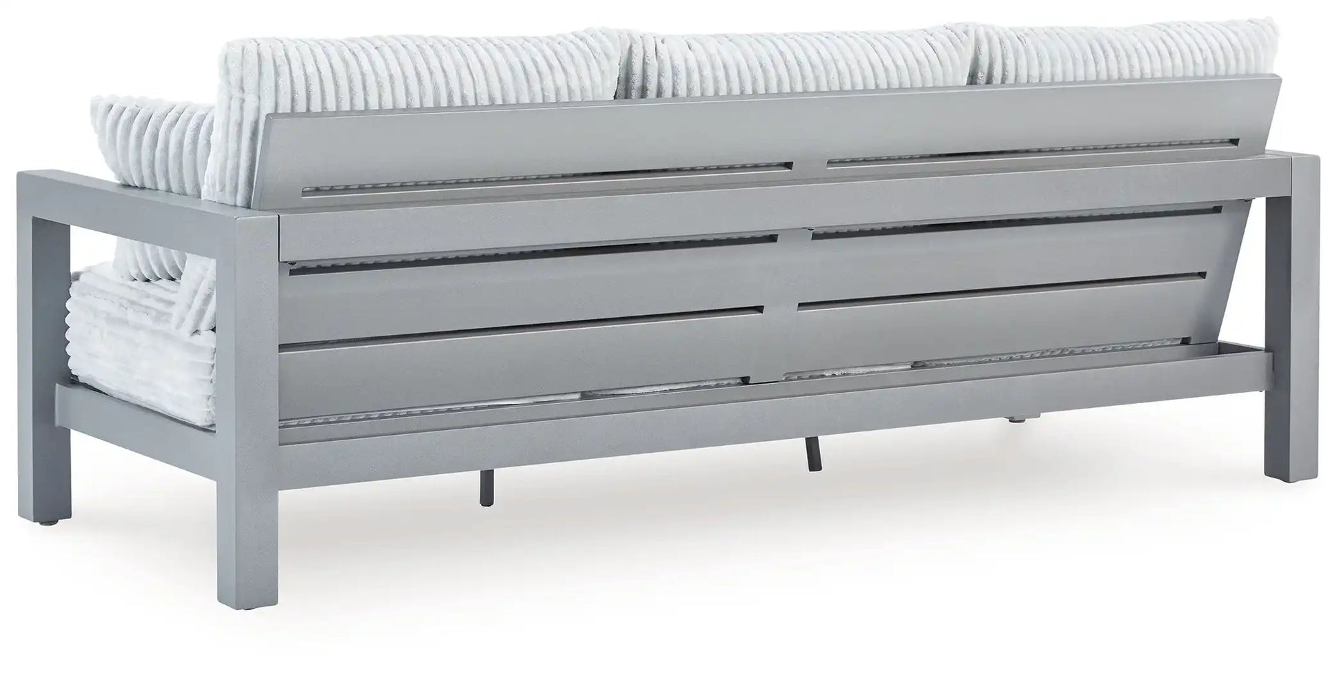Hurley Park - Sofa With Cushion - Gray - Best Buy Furniture