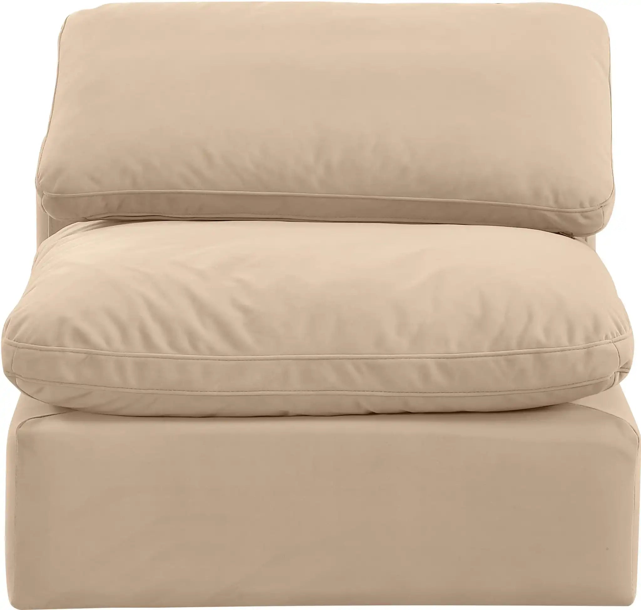Indulge - Velvet Armless Chair
