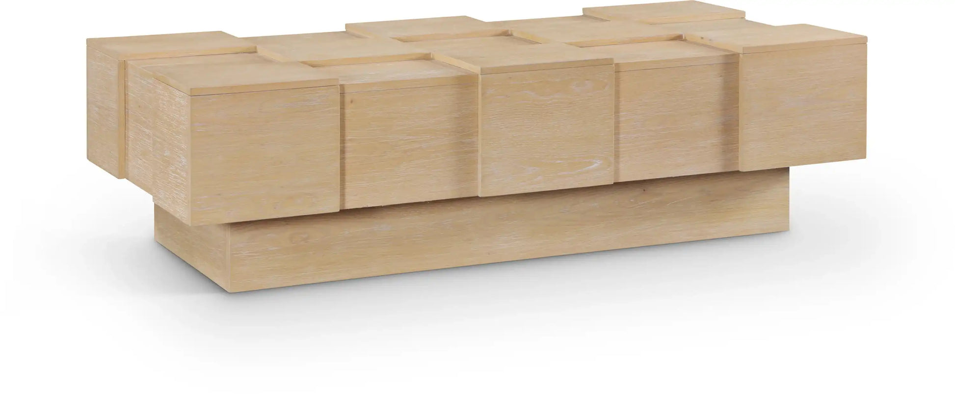 Anzio - Oak Veneer Coffee Table - Best Buy Furniture