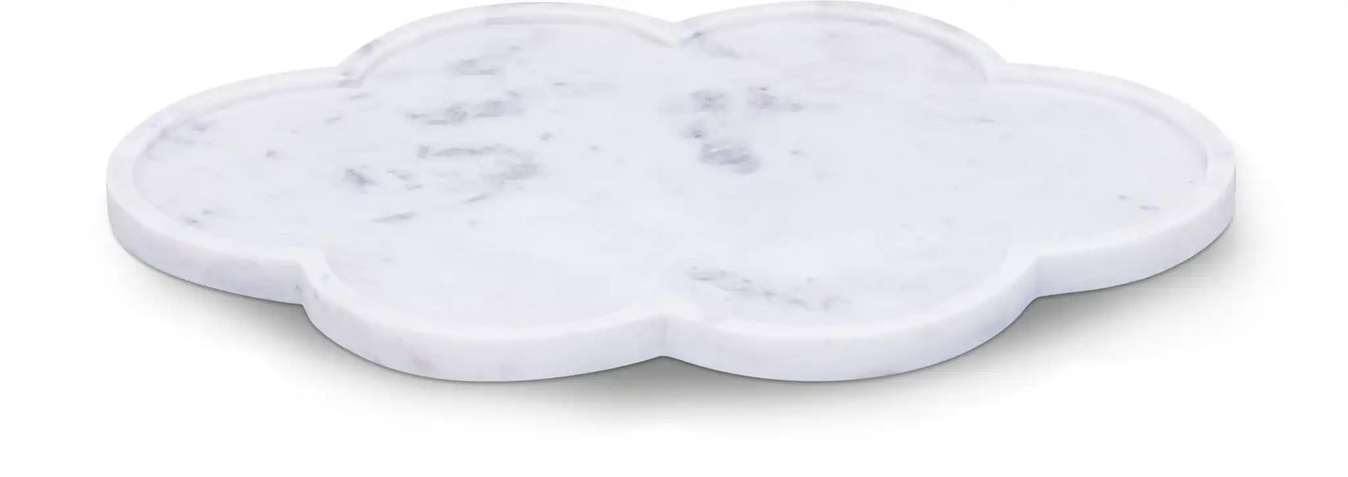 Rimini - Marble Clover Shaped Tray - Best Buy Furniture