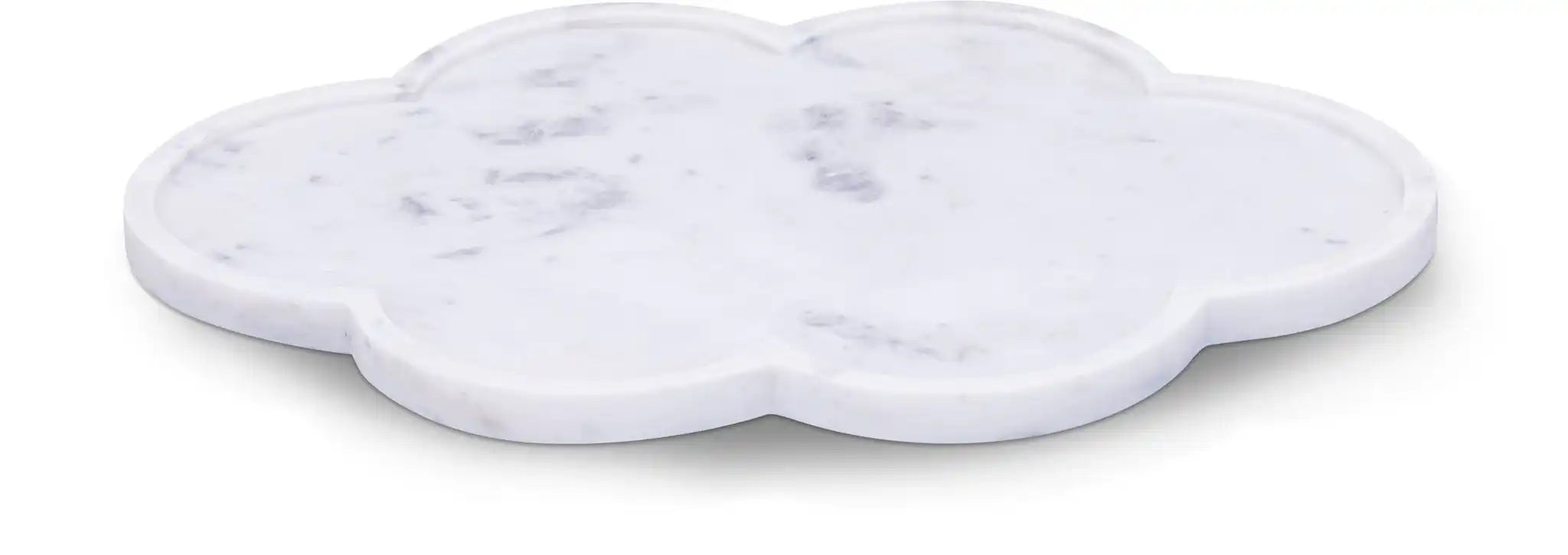 Rimini - Marble Clover Shaped Tray - Best Buy Furniture