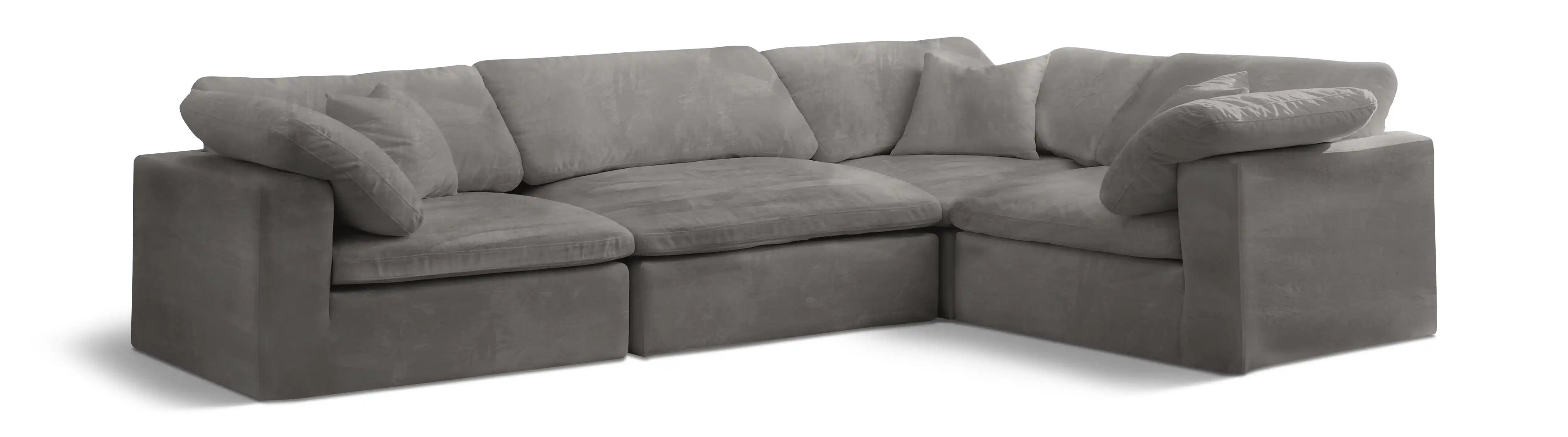 Cozy - 4 Piece Modular Corner Sectional - Best Buy Furniture