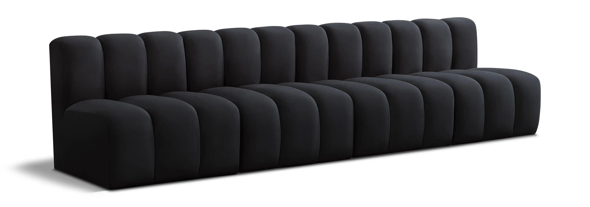 Arc - Velvet 4 Seats Modular Sofa - Best Buy Furniture