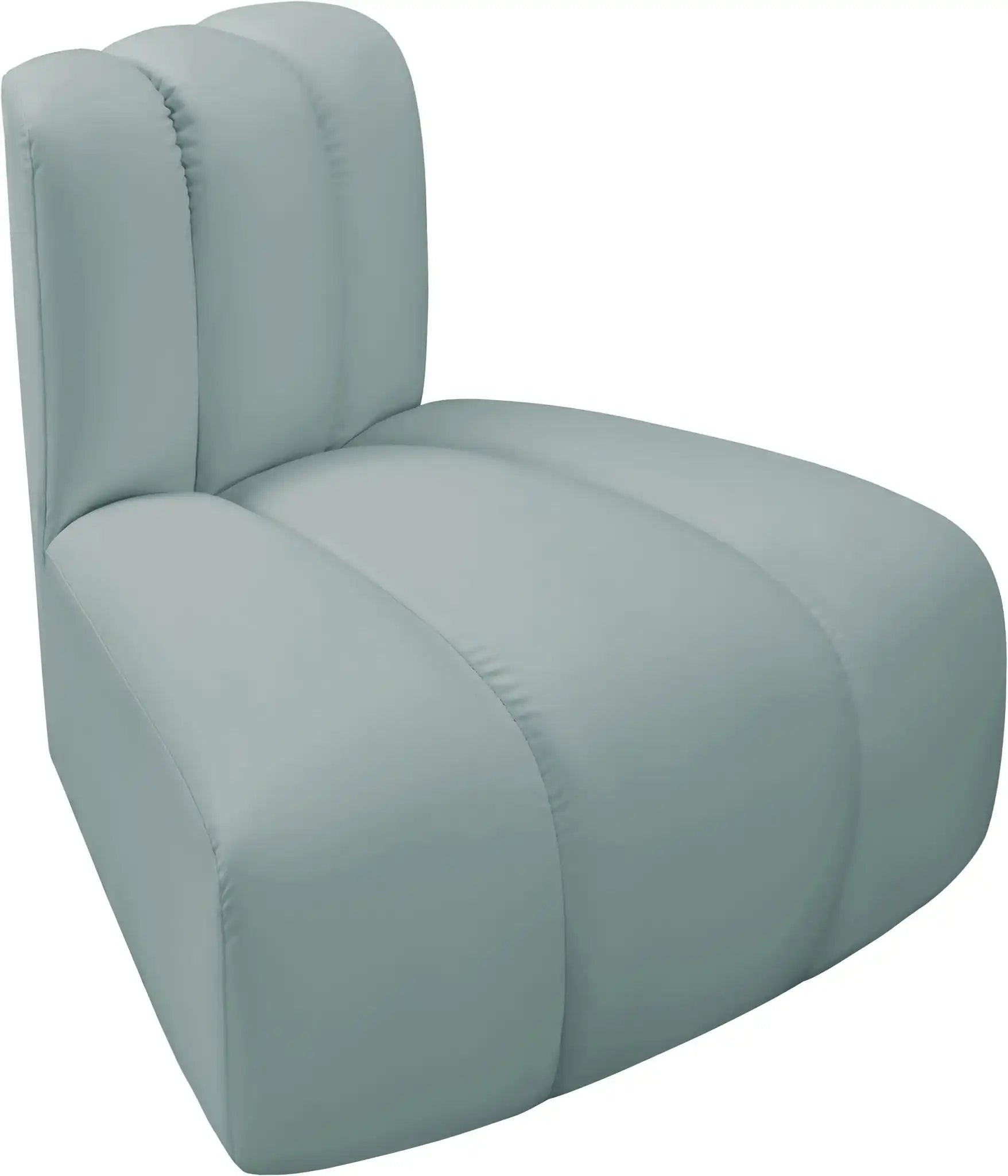 Arc - Faux Leather Reverse Corner Chair