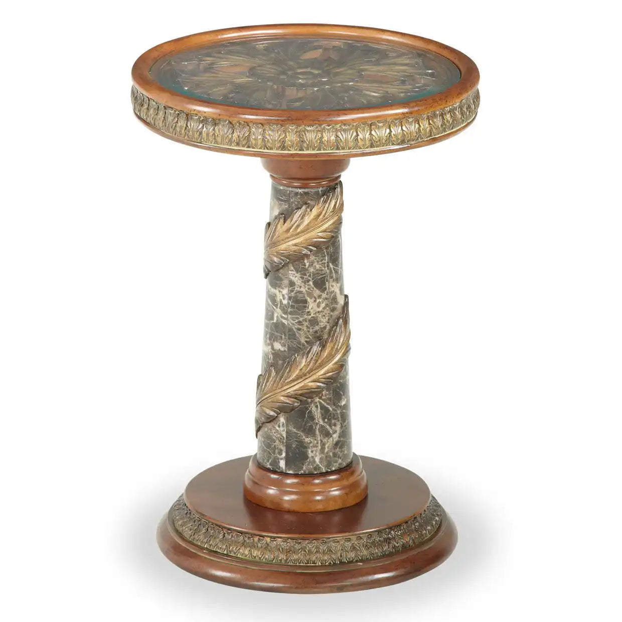 Villa Valencia - Chair Side Table - Classic Chestnut - Best Buy Furniture