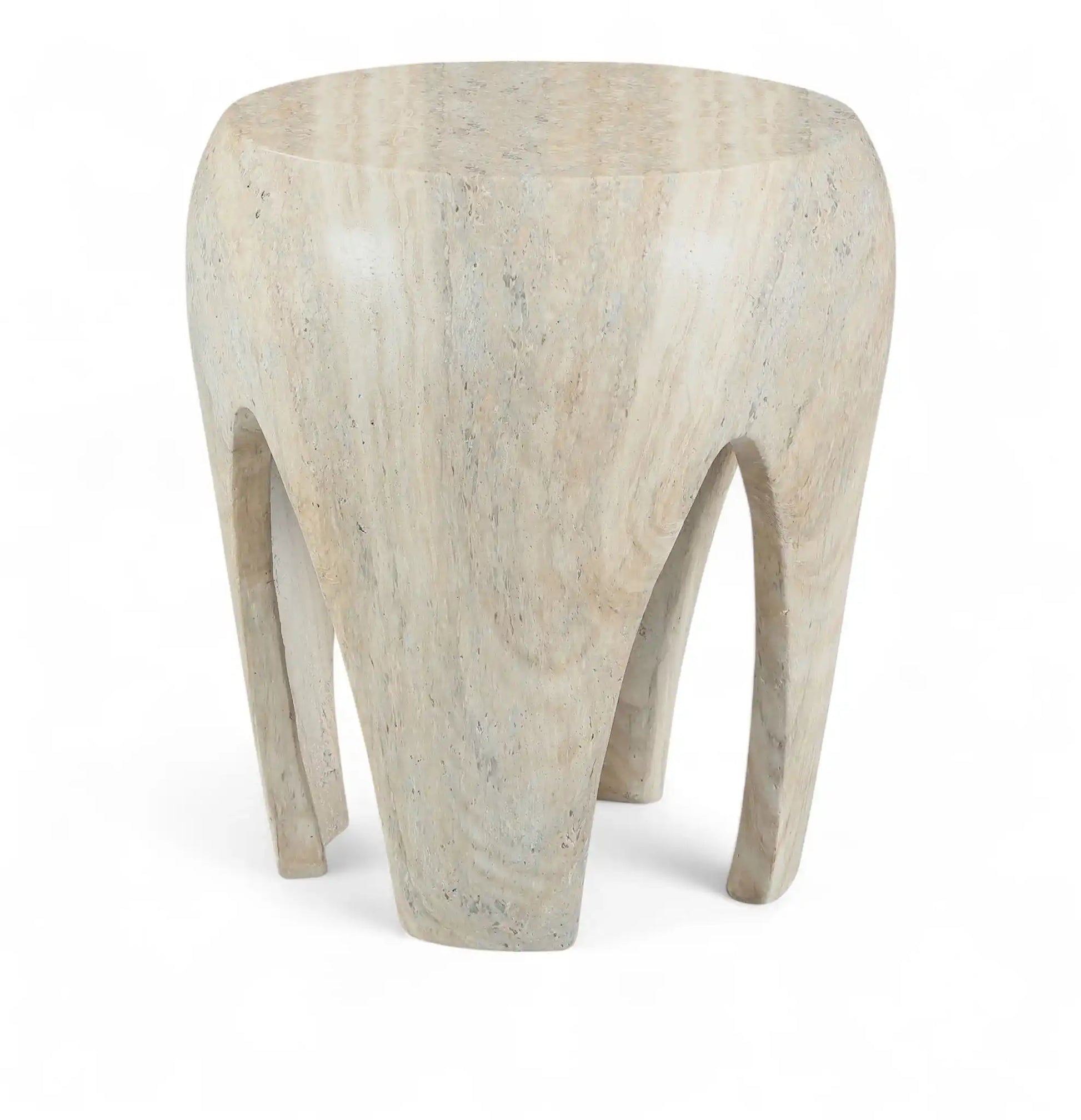 Moxie - Concrete And Fiberglass Indoor / Outdoor End Table - Best Buy Furniture