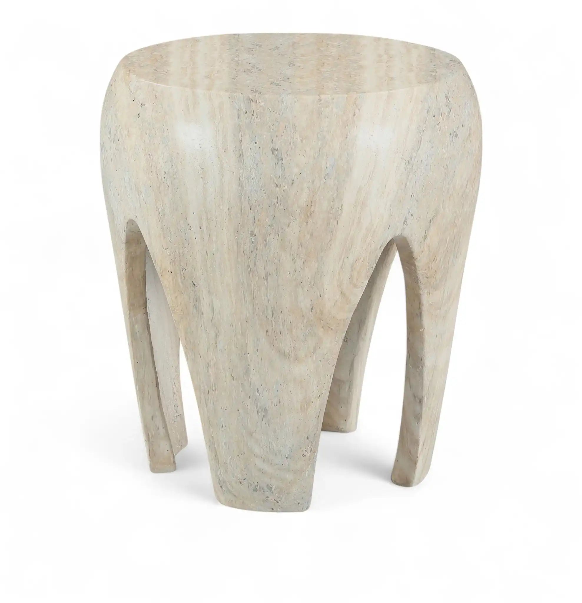 Moxie - Concrete And Fiberglass Indoor / Outdoor End Table - Best Buy Furniture