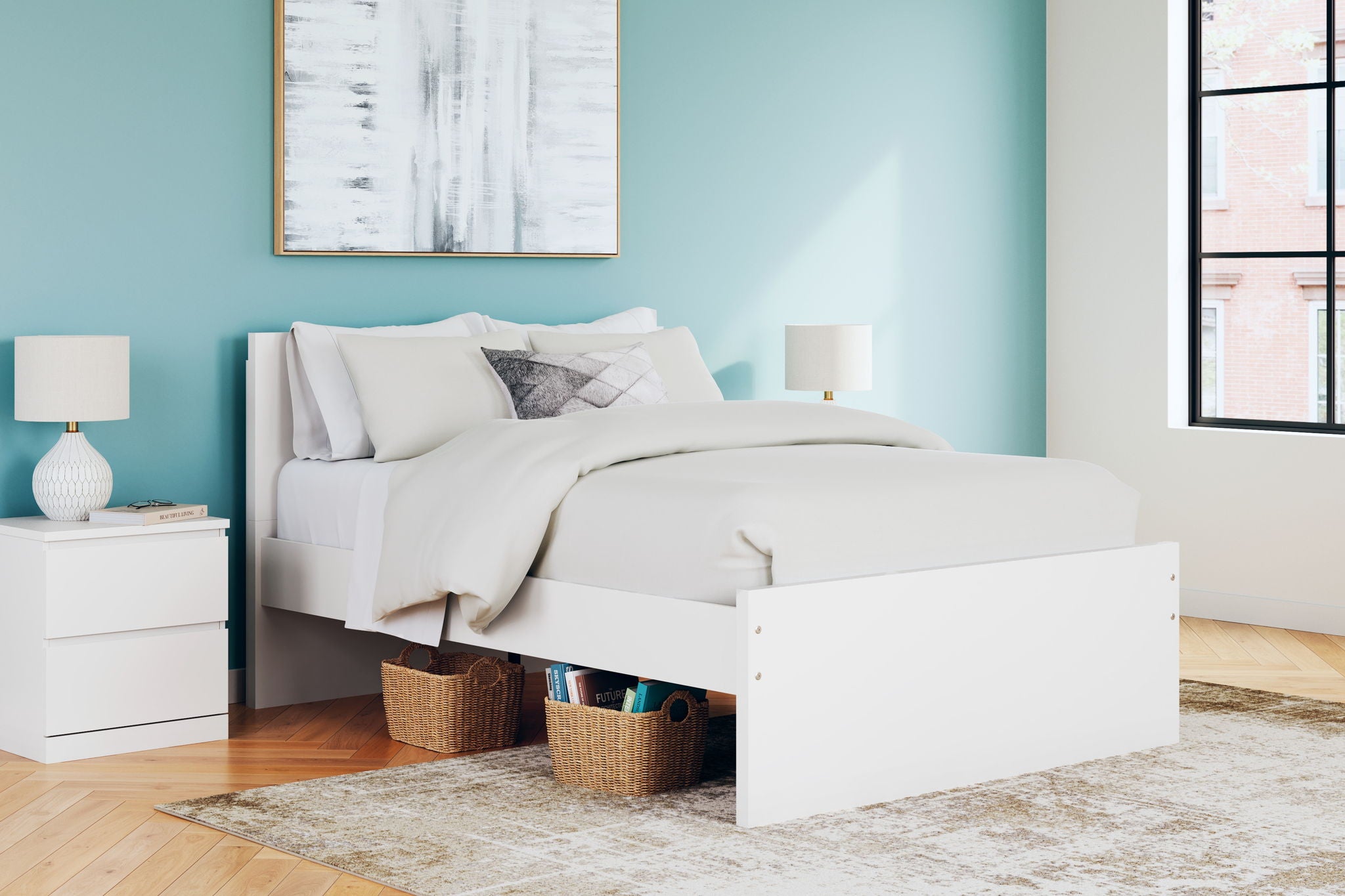 Onita - Panel Platform Bed - Best Buy Furniture