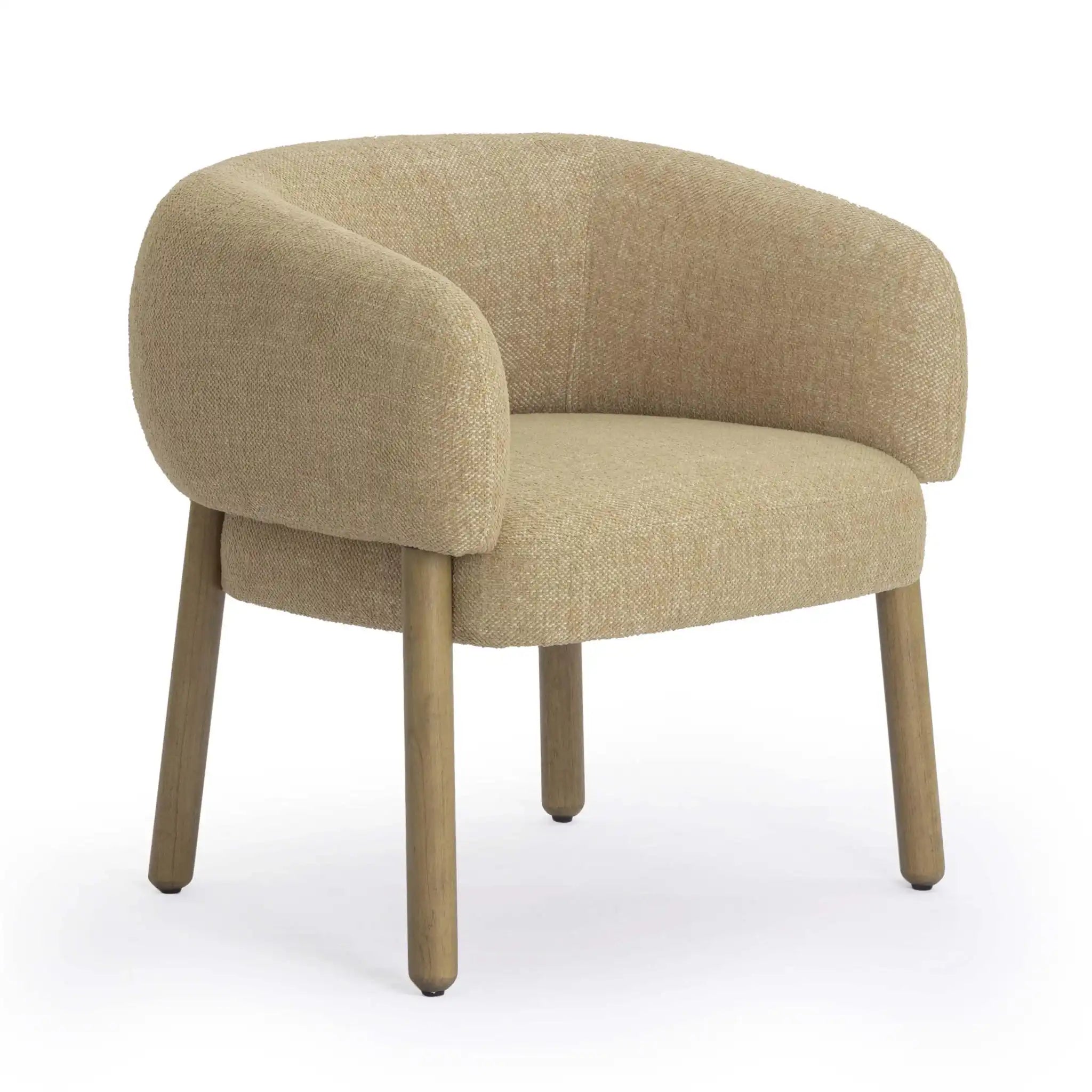 Foxy - Performance Basketweave Chenille Accent Chair - Best Buy Furniture