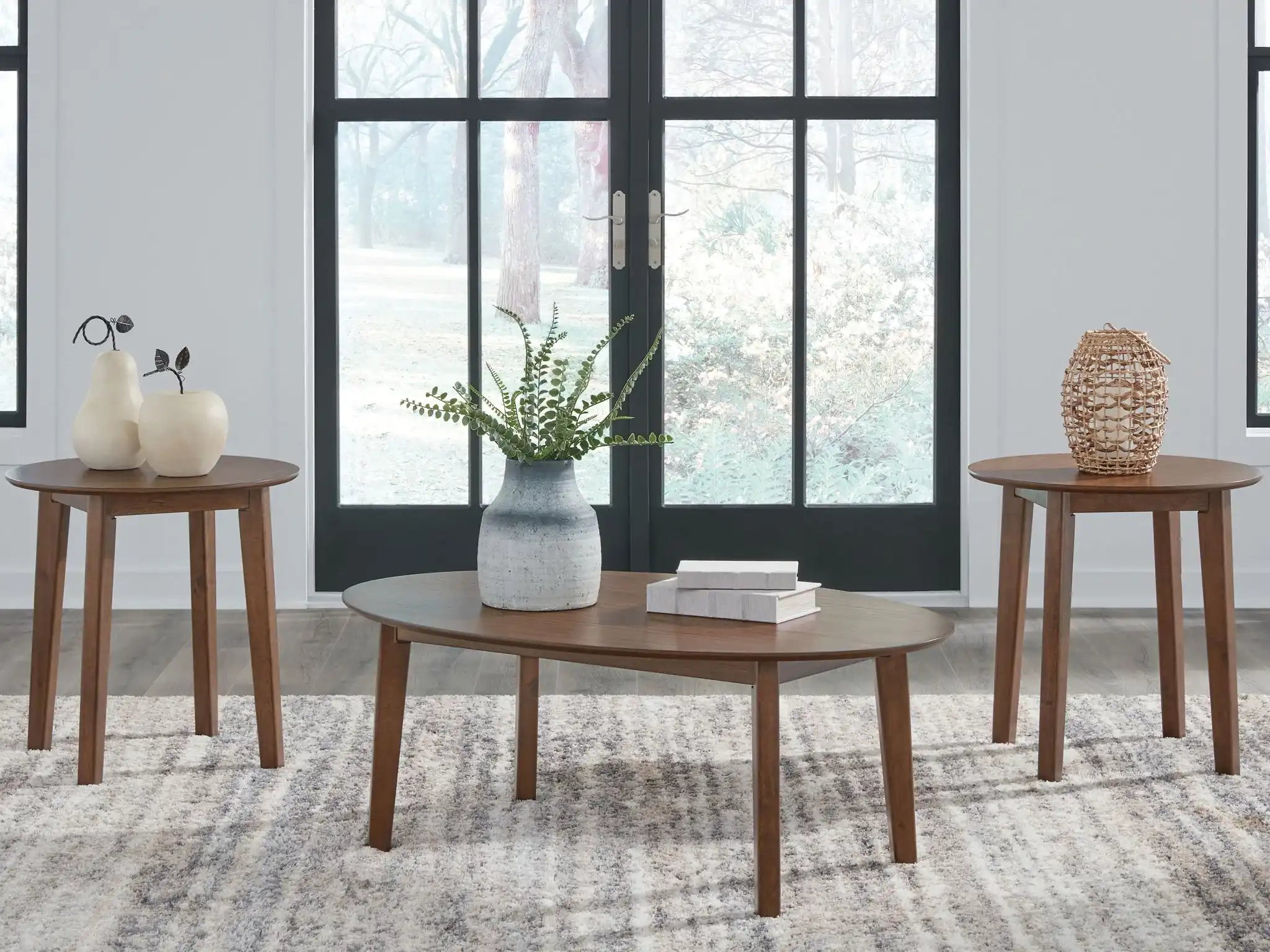 Gordonay - Occasional Table Set (Set of 3) - Brown - Best Buy Furniture