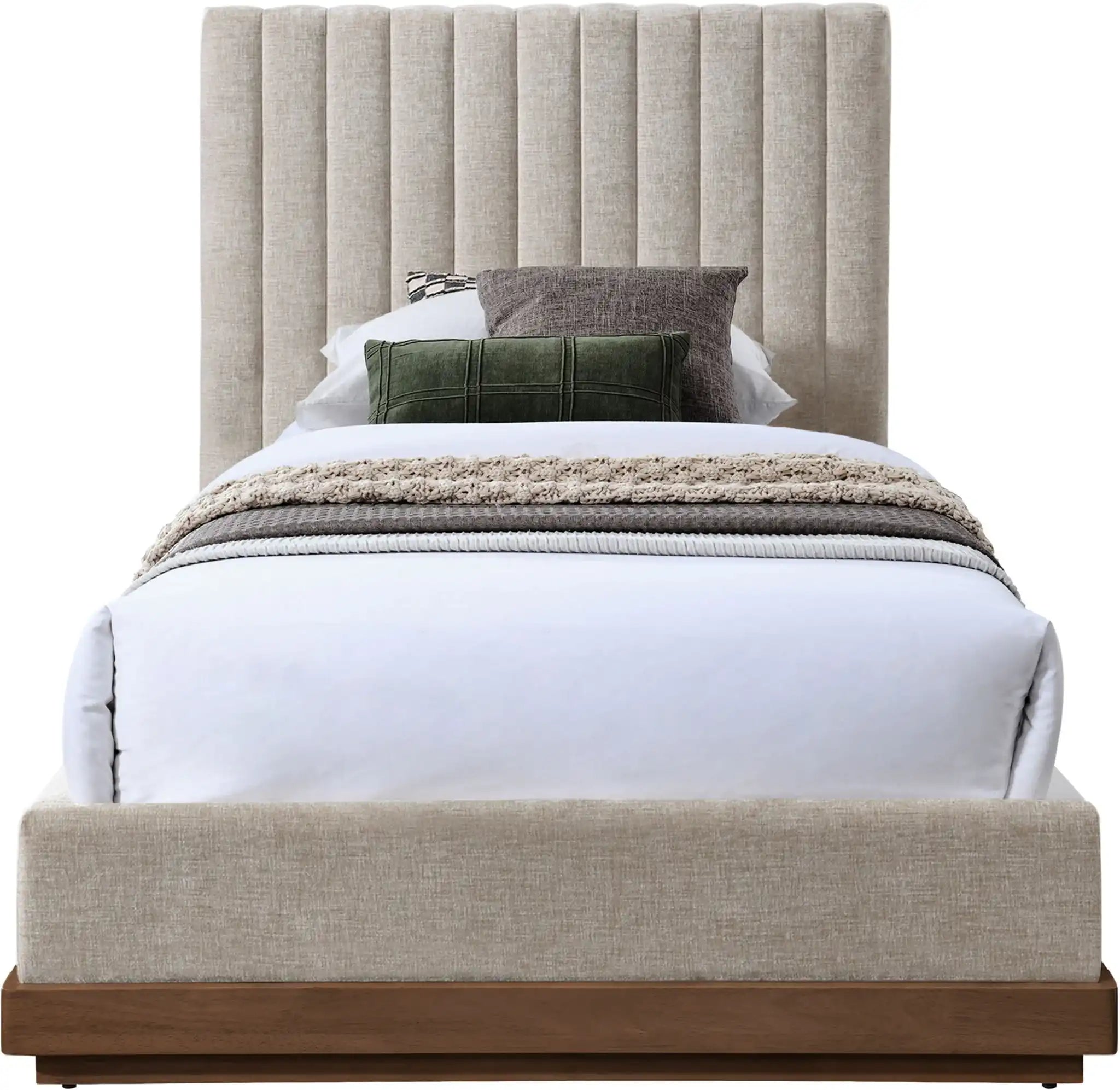 Emmet - Bed - Dark Brown Base