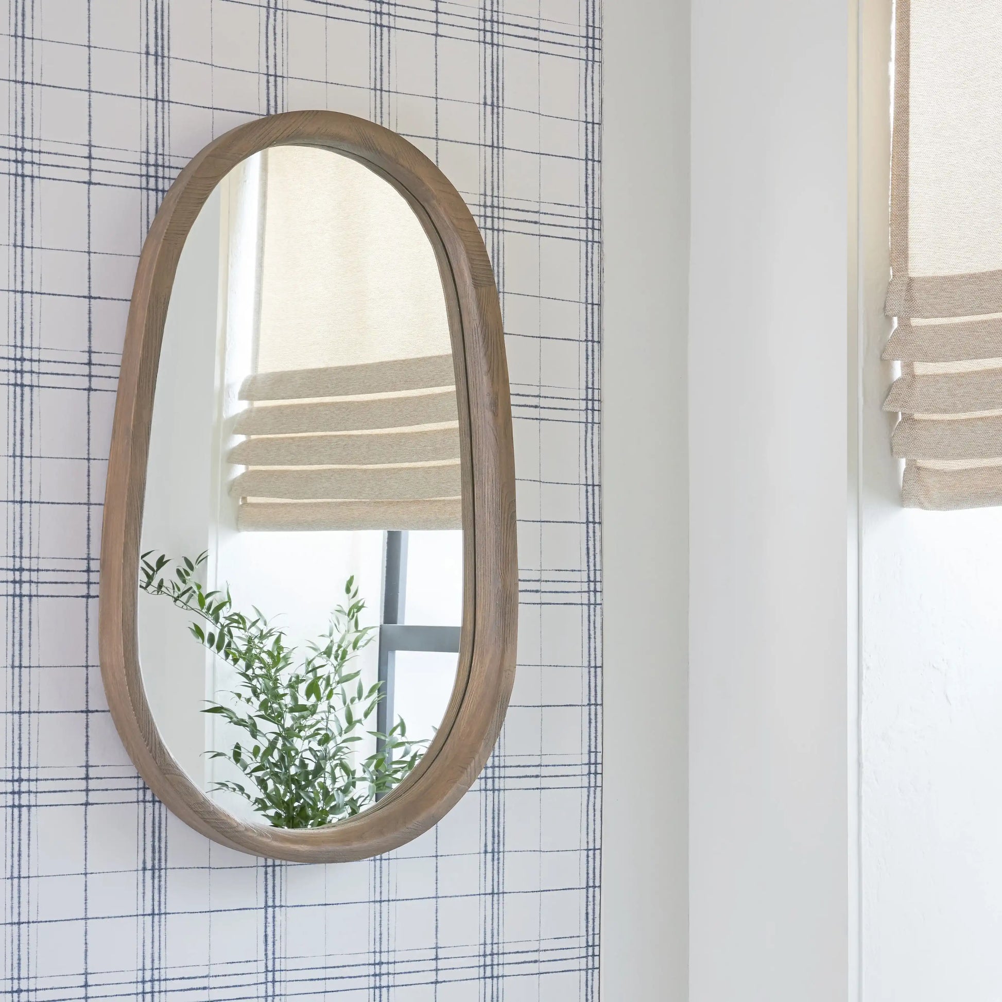 Aarilynn - Accent Mirror - Antique Brown - Best Buy Furniture