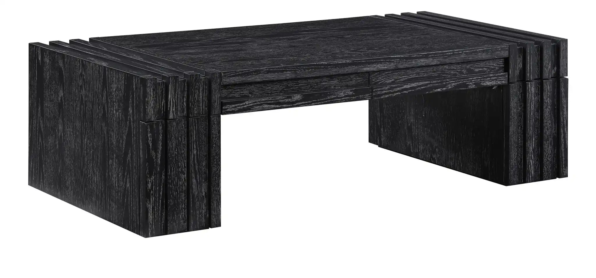 Stanton - Oak Veneer And Solid Wood Table - Best Buy Furniture