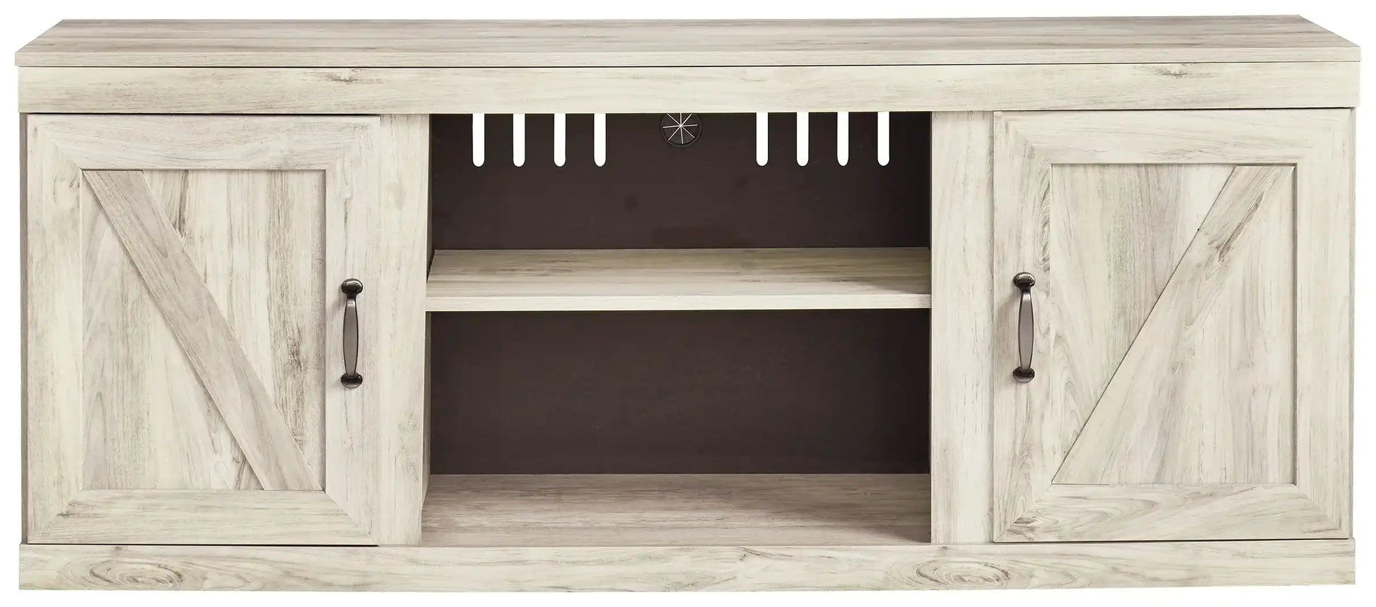 Bellaby - TV Stand W/Fireplace Option - Best Buy Furniture