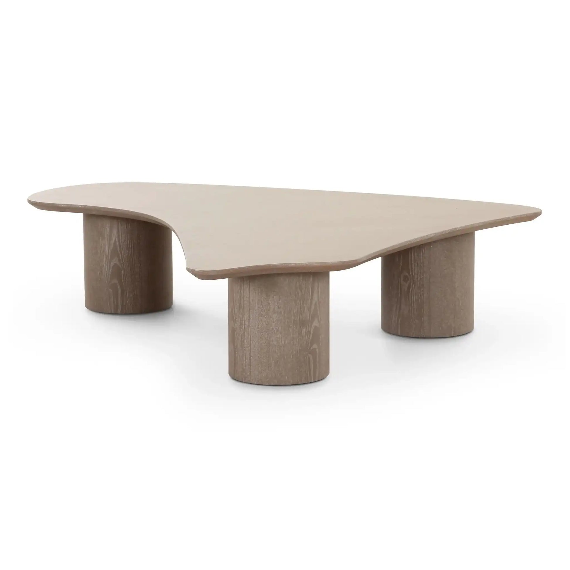 Rhema - Low Coffee Table - Washed Ash - Best Buy Furniture
