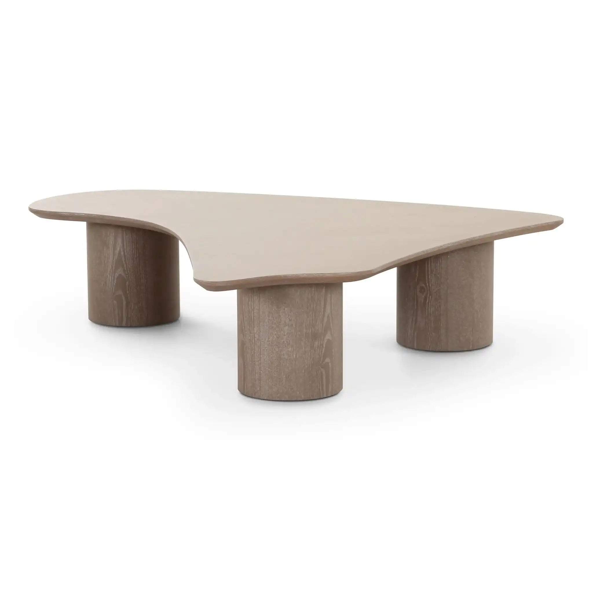 Rhema - Low Coffee Table - Washed Ash - Best Buy Furniture