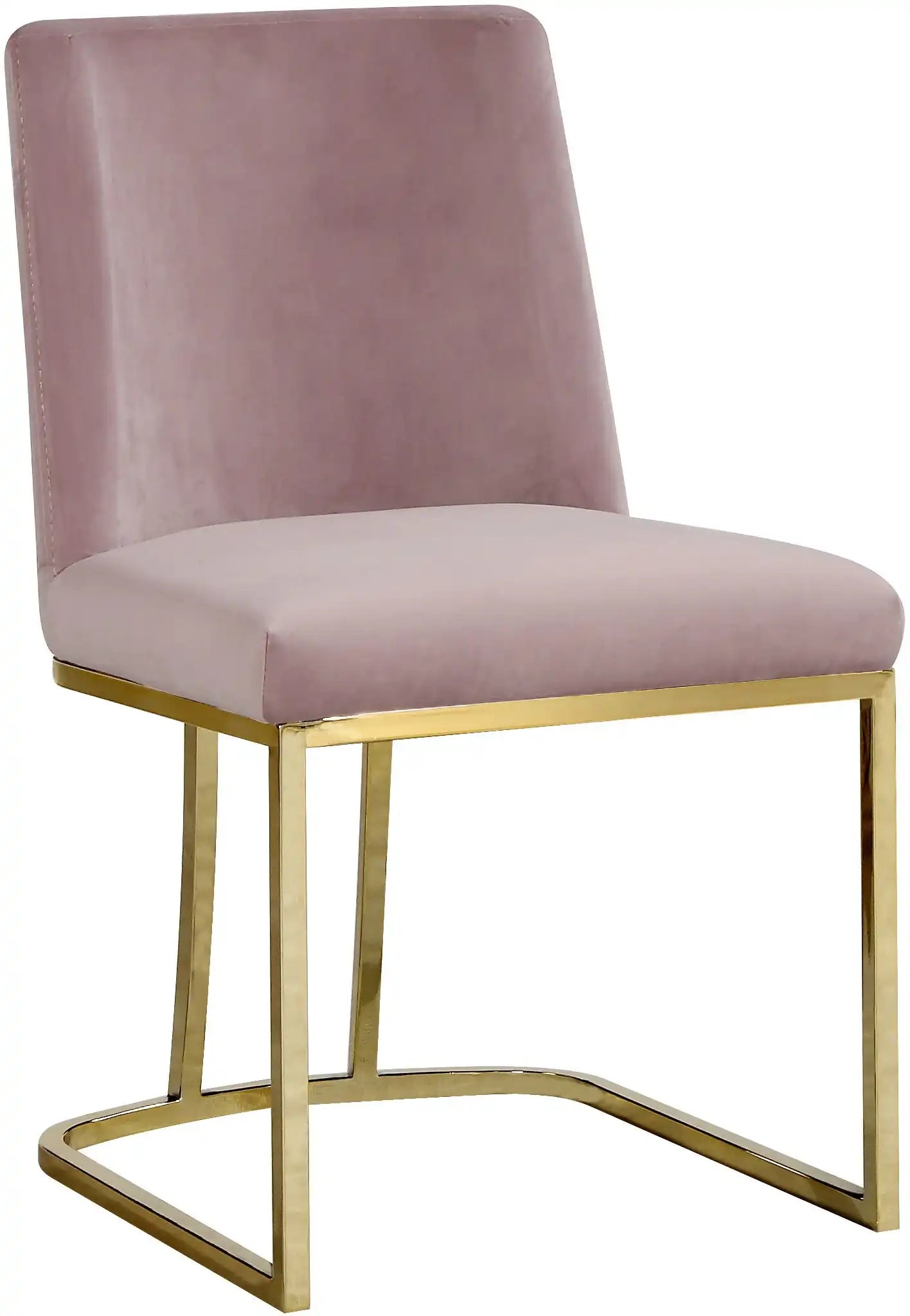 Heidi - Dining Chair with Gold Legs (Set of 2) - Best Buy Furniture
