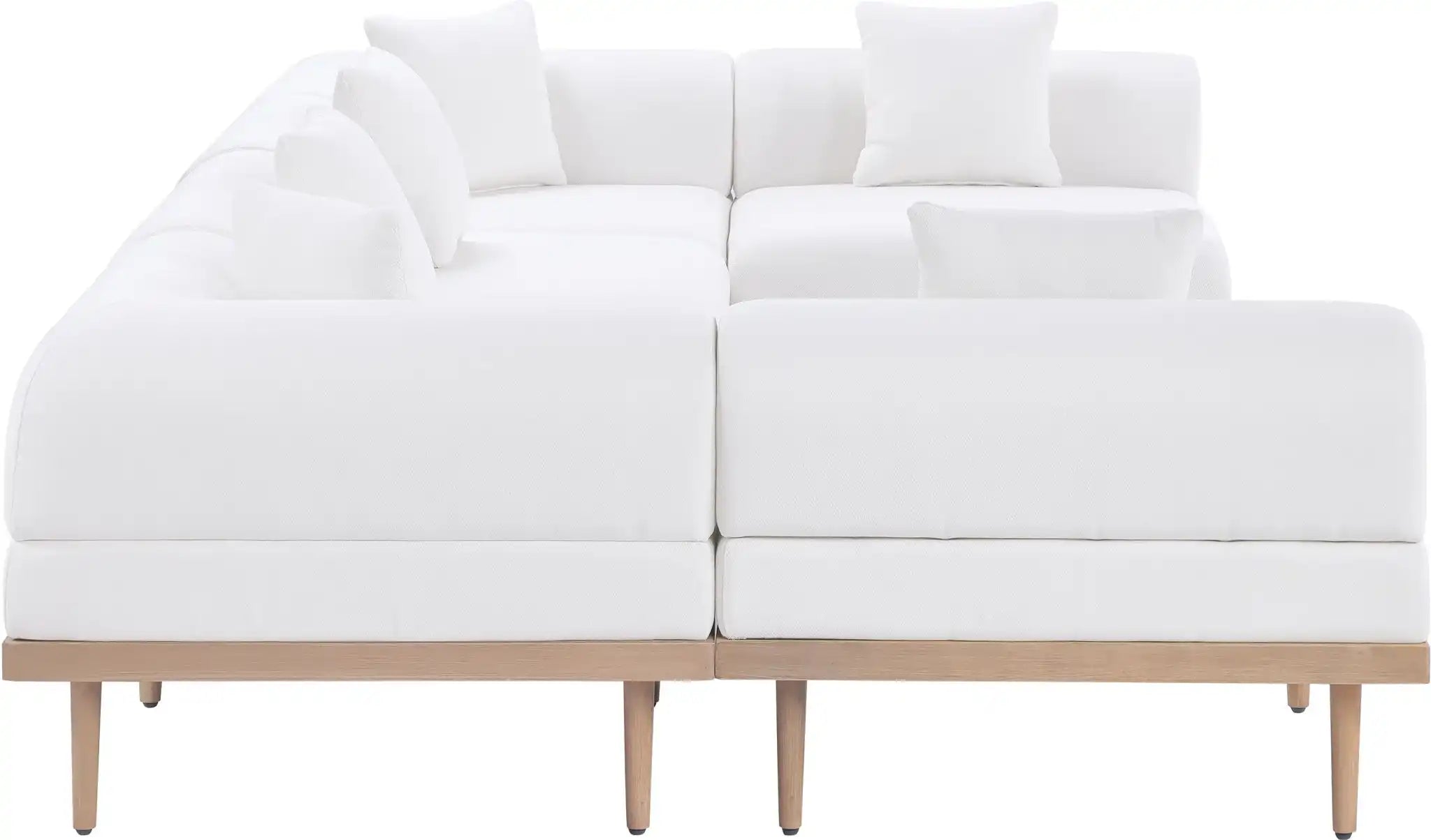 Laguna - 6 Piece 142" Outdoor Patio Modular Sectional