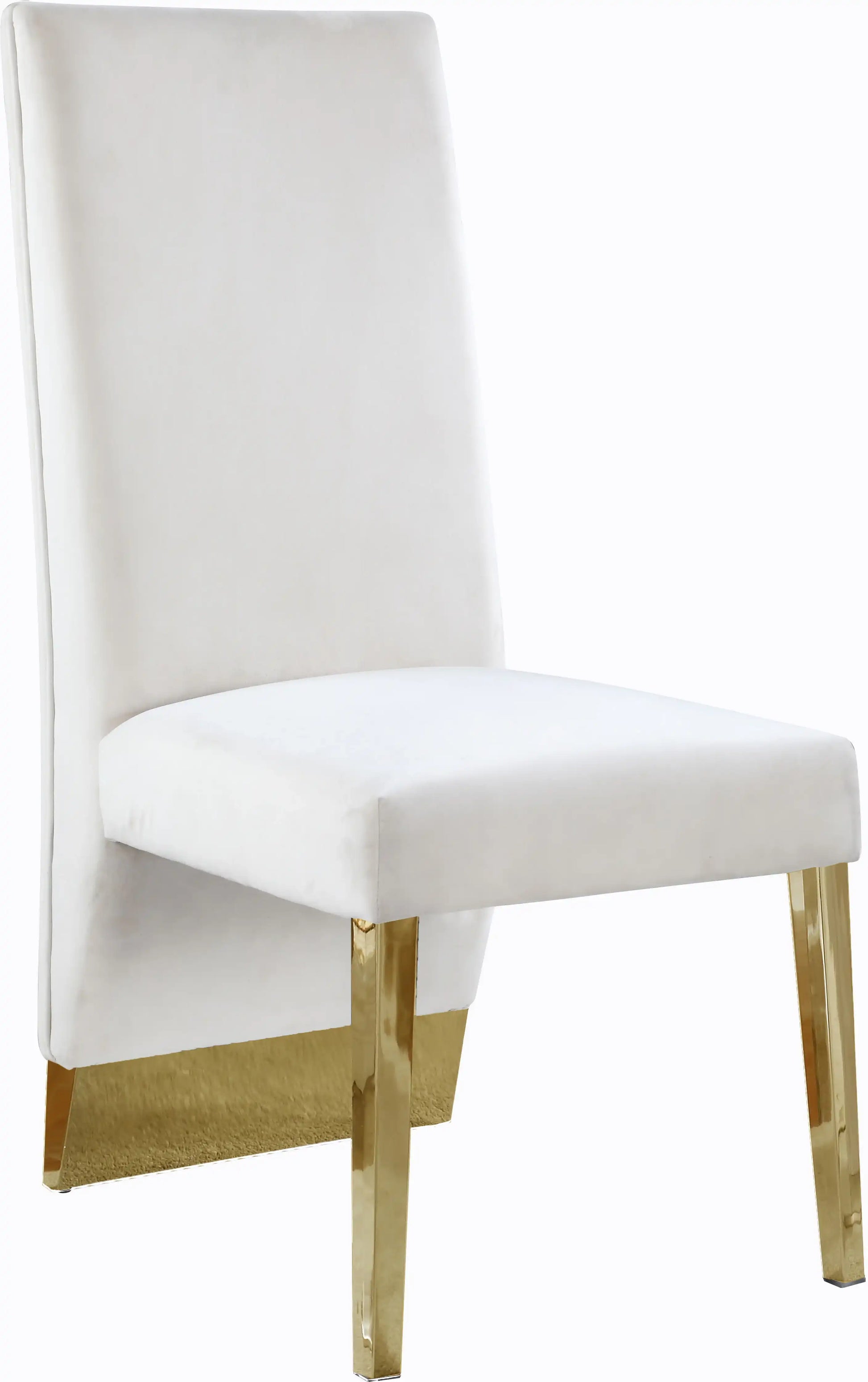 Porsha - Dining Chair with Gold Legs (Set of 2) - Best Buy Furniture