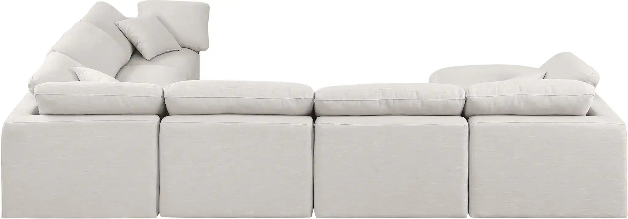 Indulge - Linen 7 Piece Modular Sectional